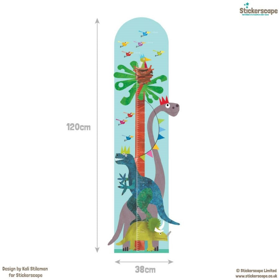 ST06 personalised dinosaur height chart