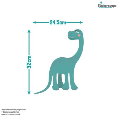 WS01 Friendly Dinosaurs Wall Stickers
