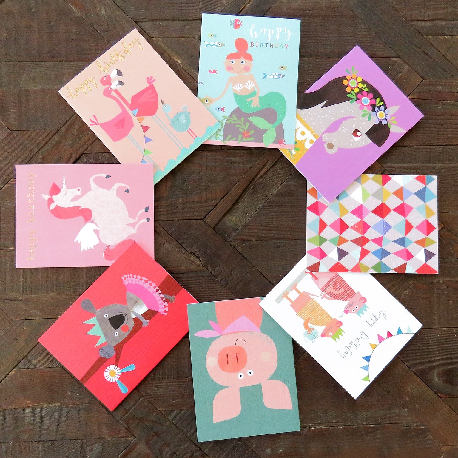 PK18 mini girly card pack