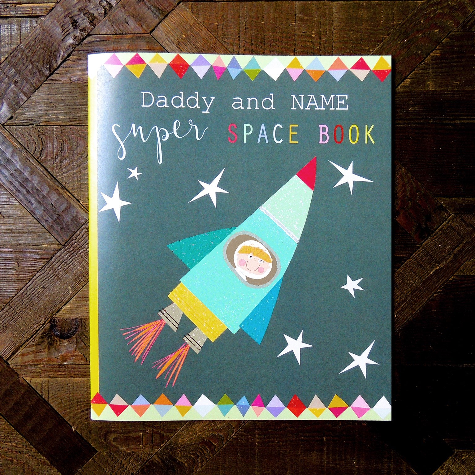 BK03 personalised birthday space book
