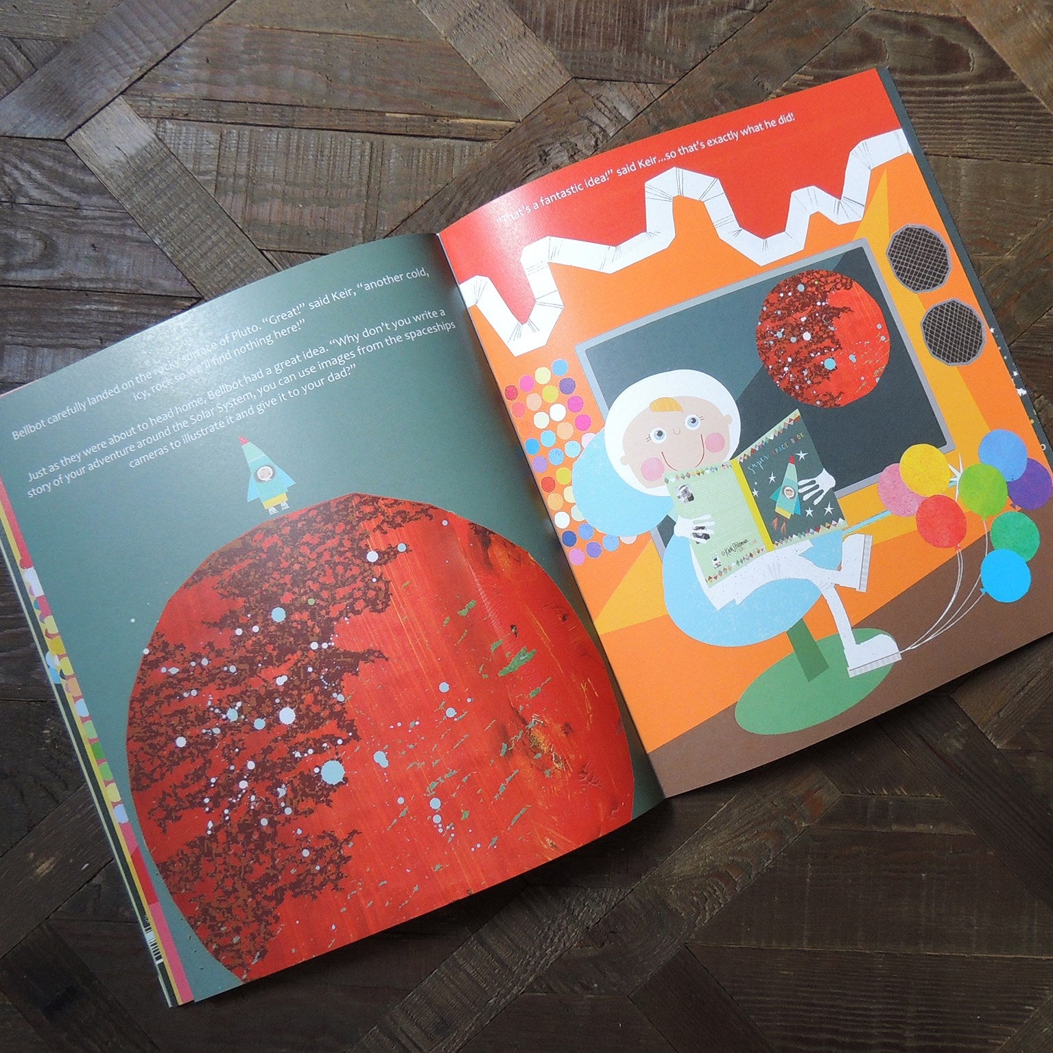 BK03 personalised birthday space book