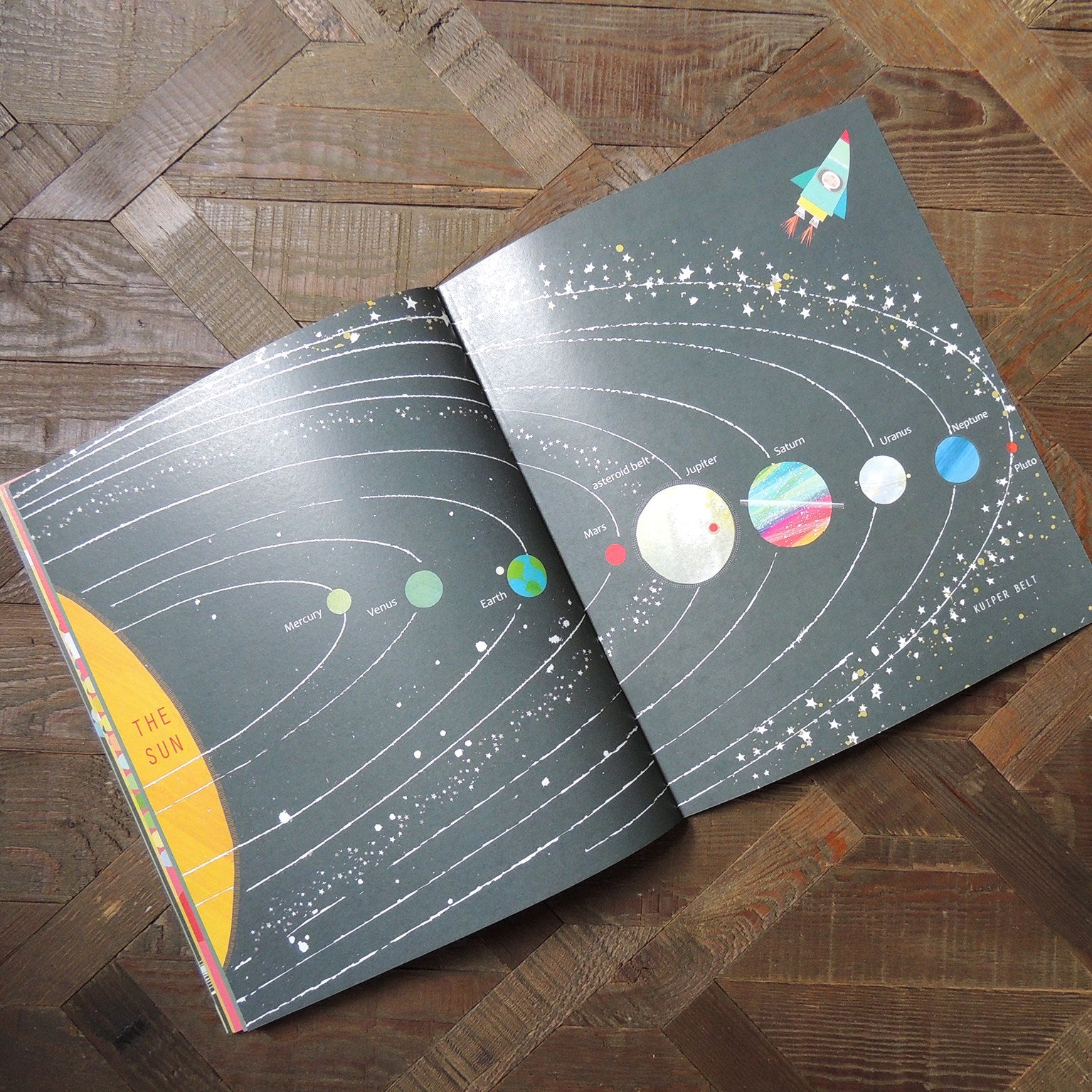 BK03 personalised birthday space book