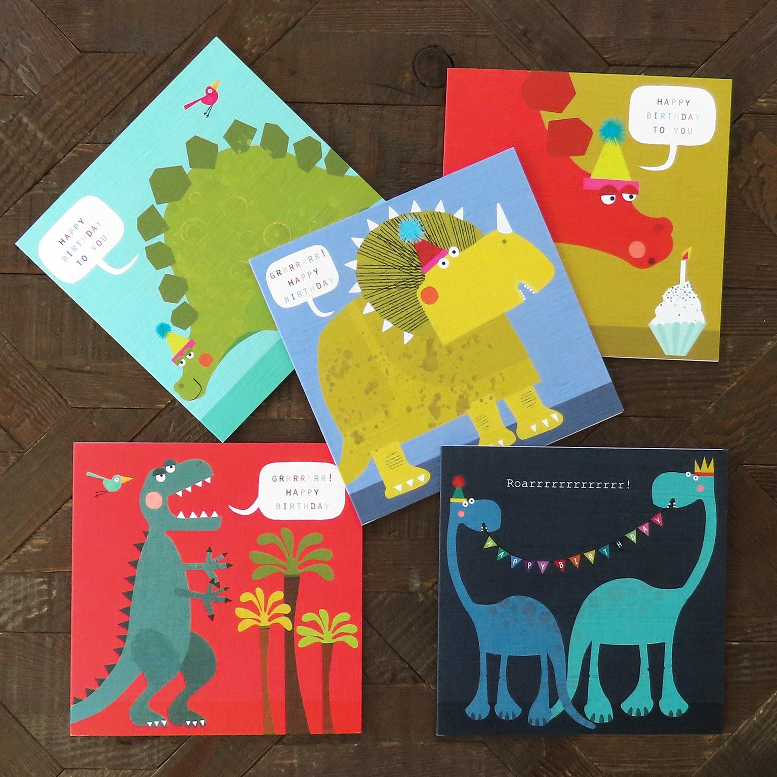 PK12 mixed dinosaur card pack