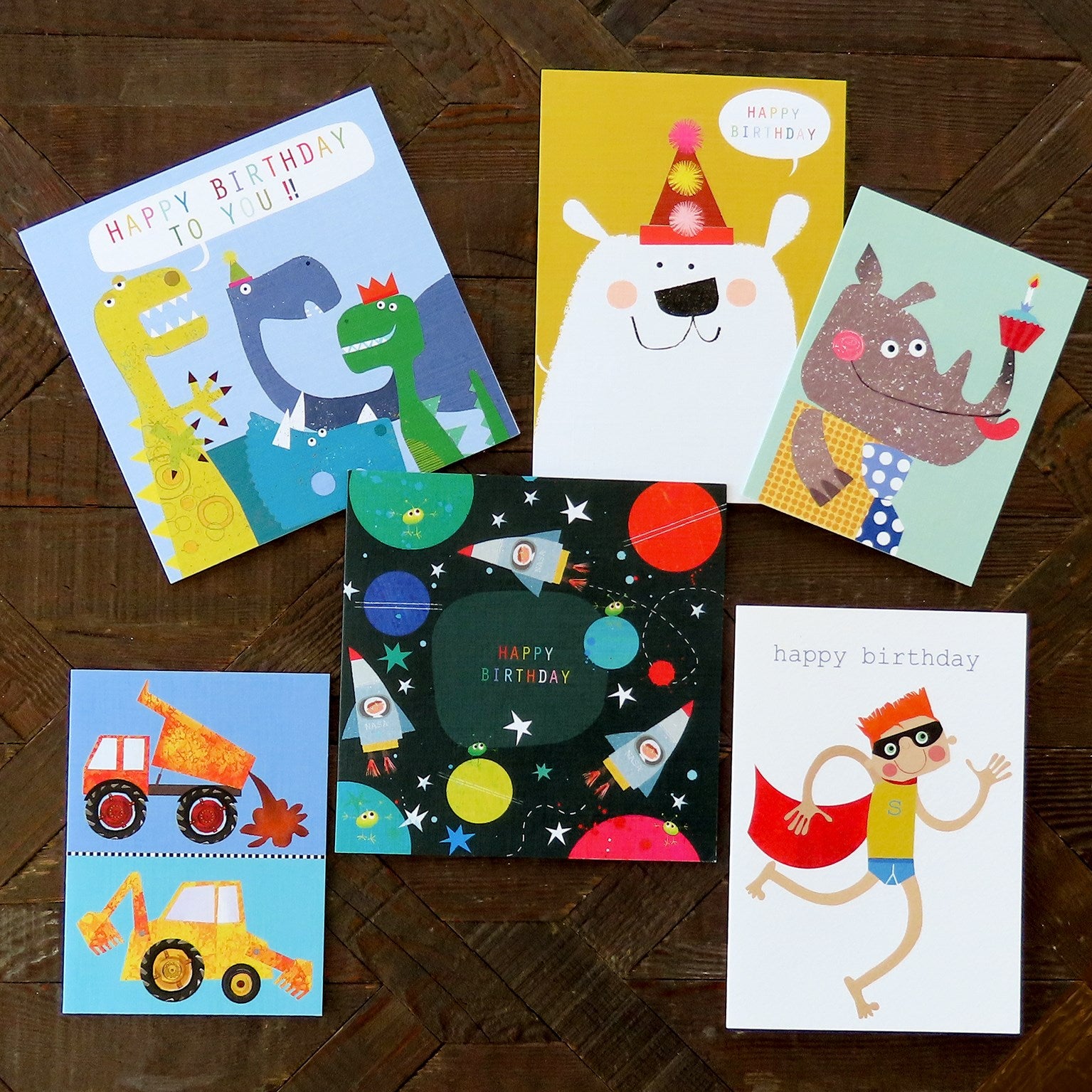 PK19 mixed boys' cards pack