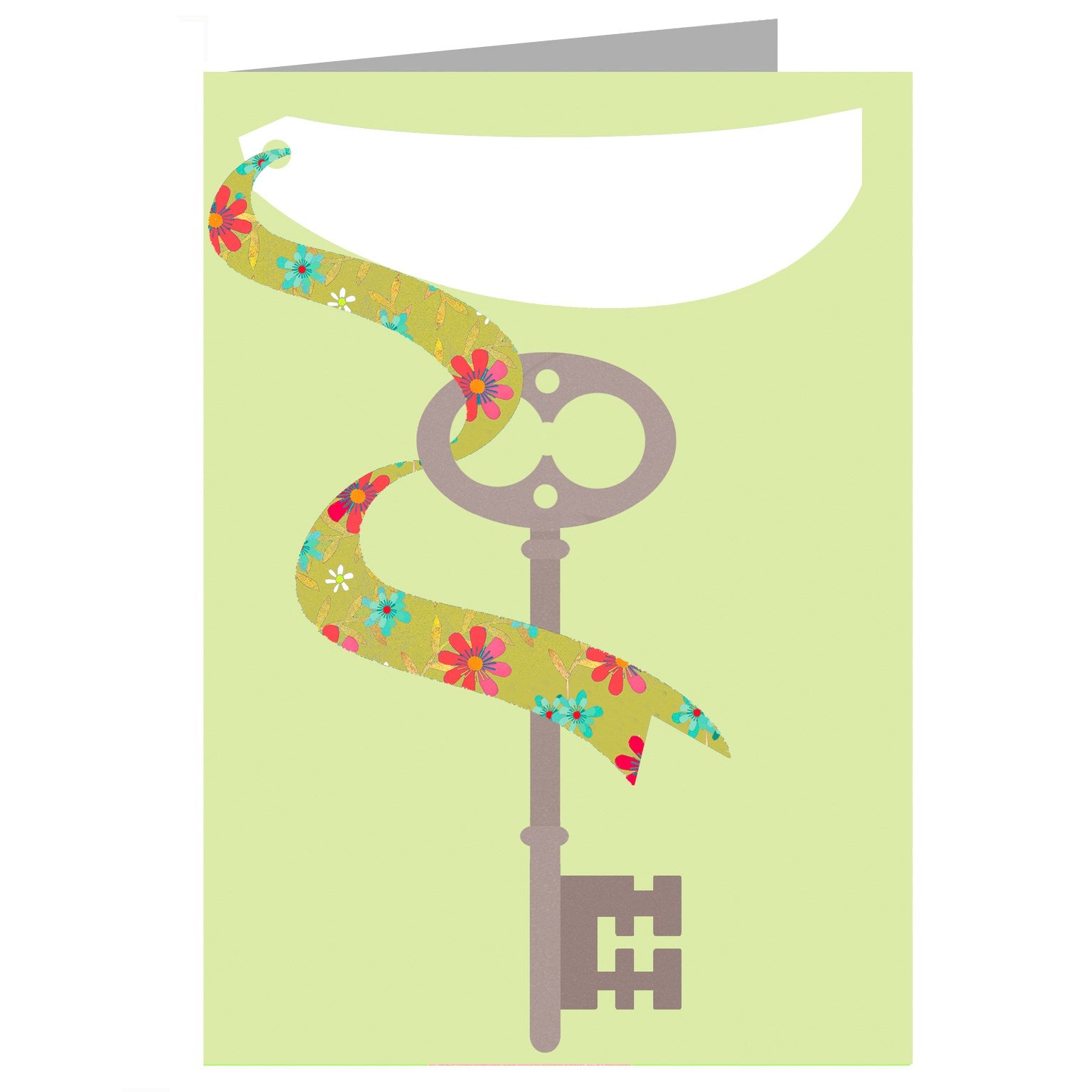 ABB02 personalised key greetings card