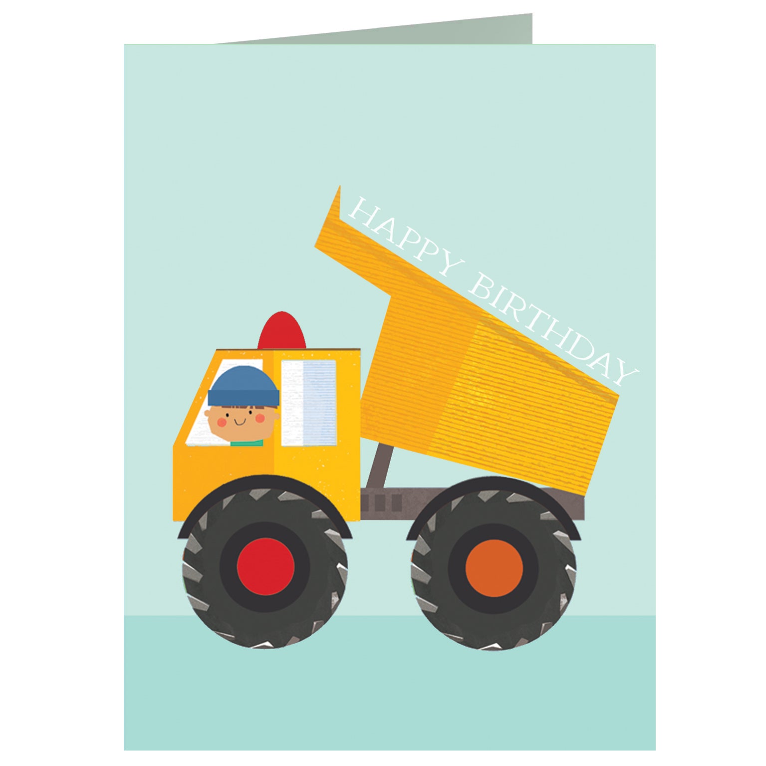 AL20 mini happy birthday truck card