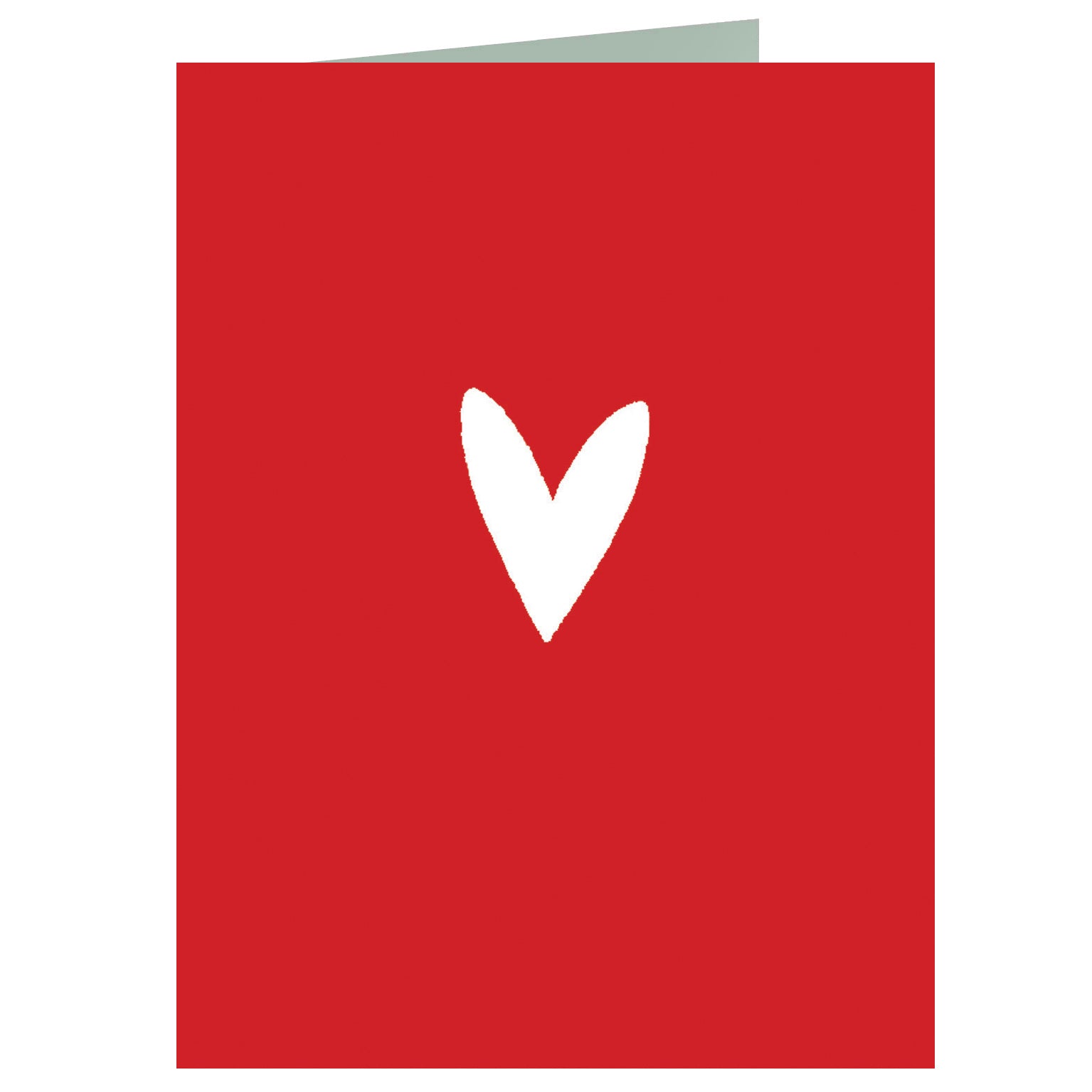 AL35 mini heart greetings card