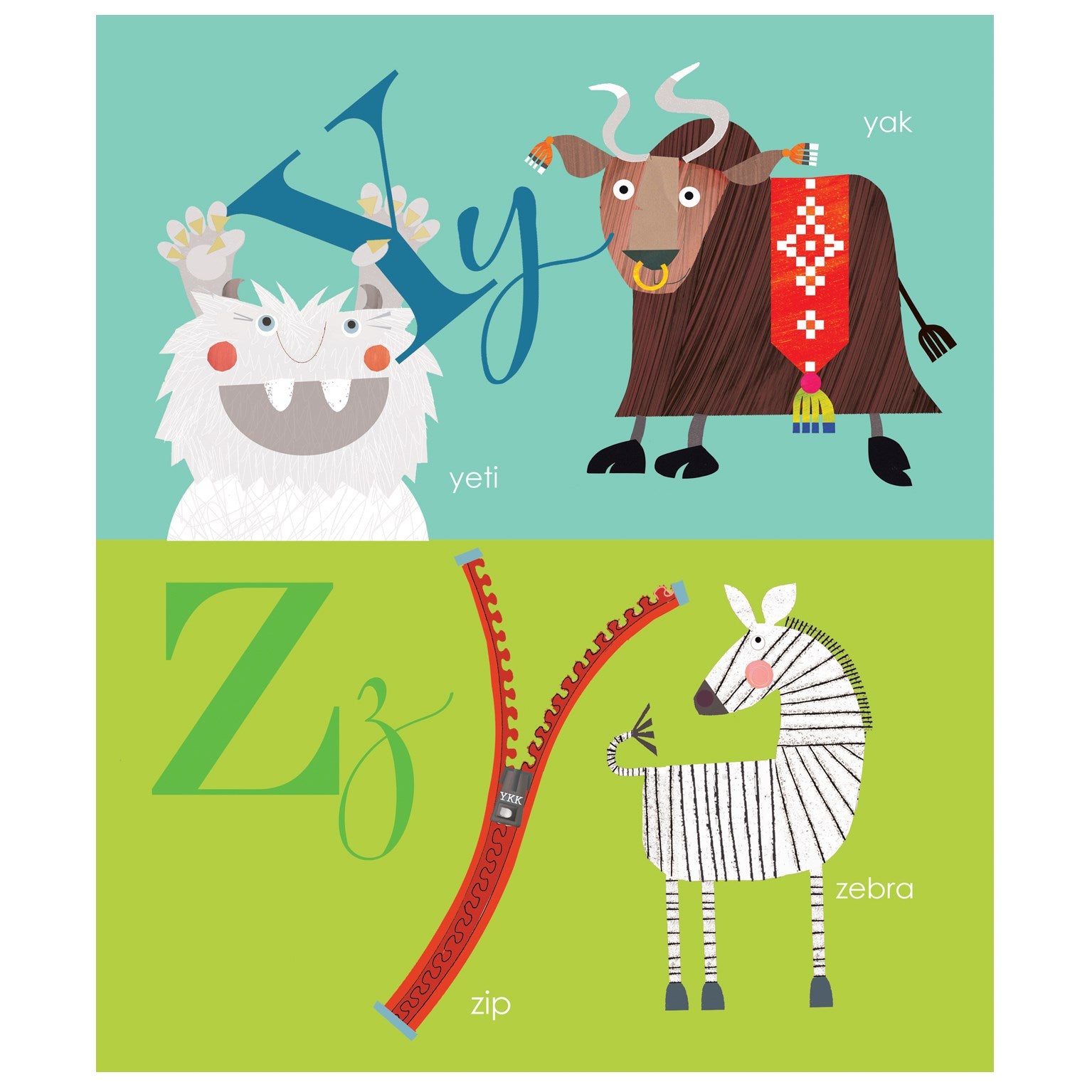 BK02 personalised alphabet book