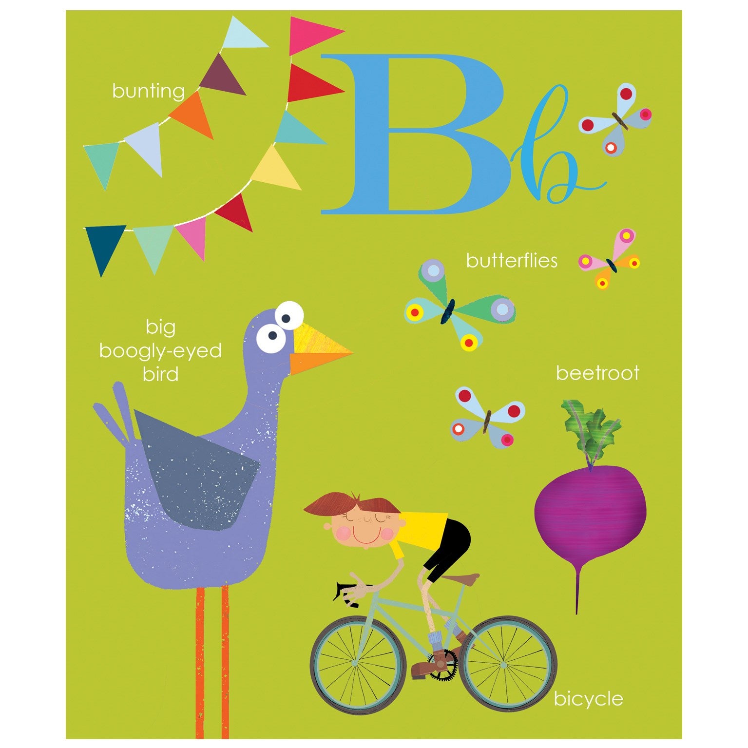 BK02 personalised alphabet book