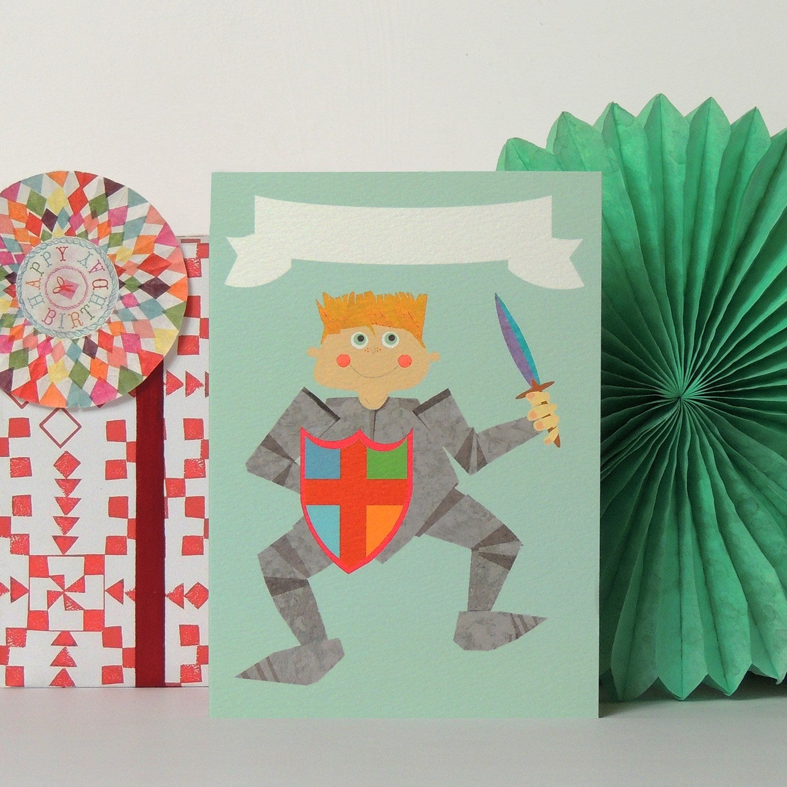 BB35 personalised knight greetings card