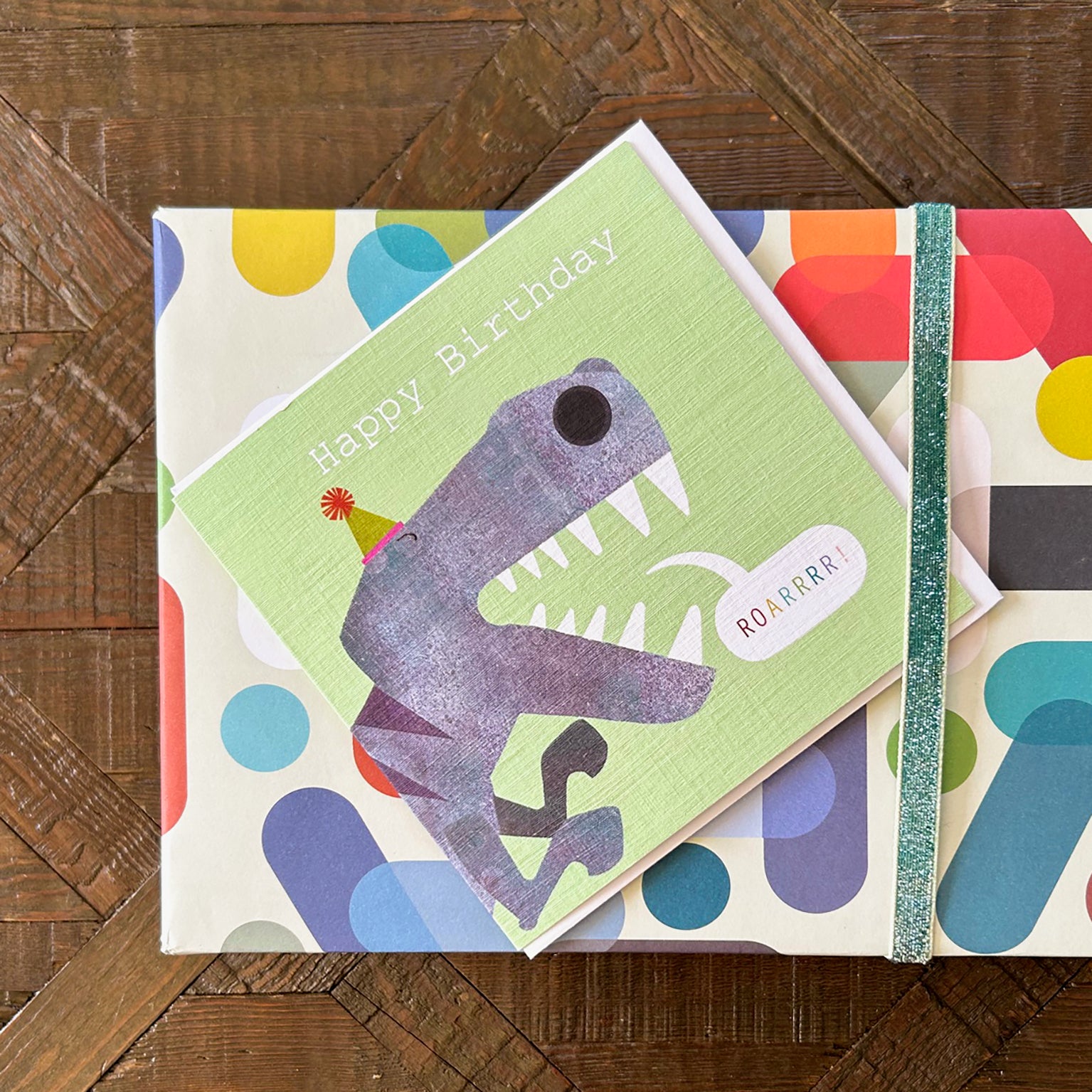 DN01 Tyrannosaurus Rex birthday card