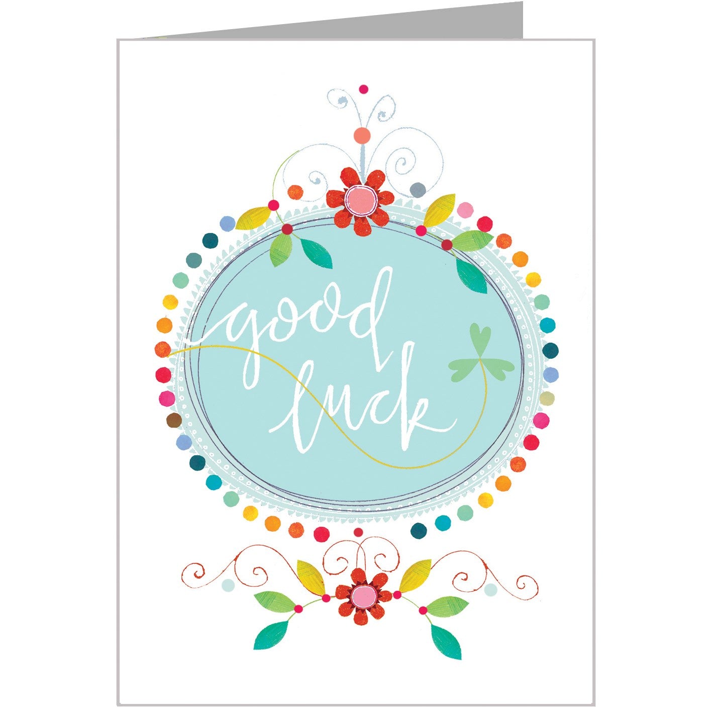 FF11 good luck greetings card