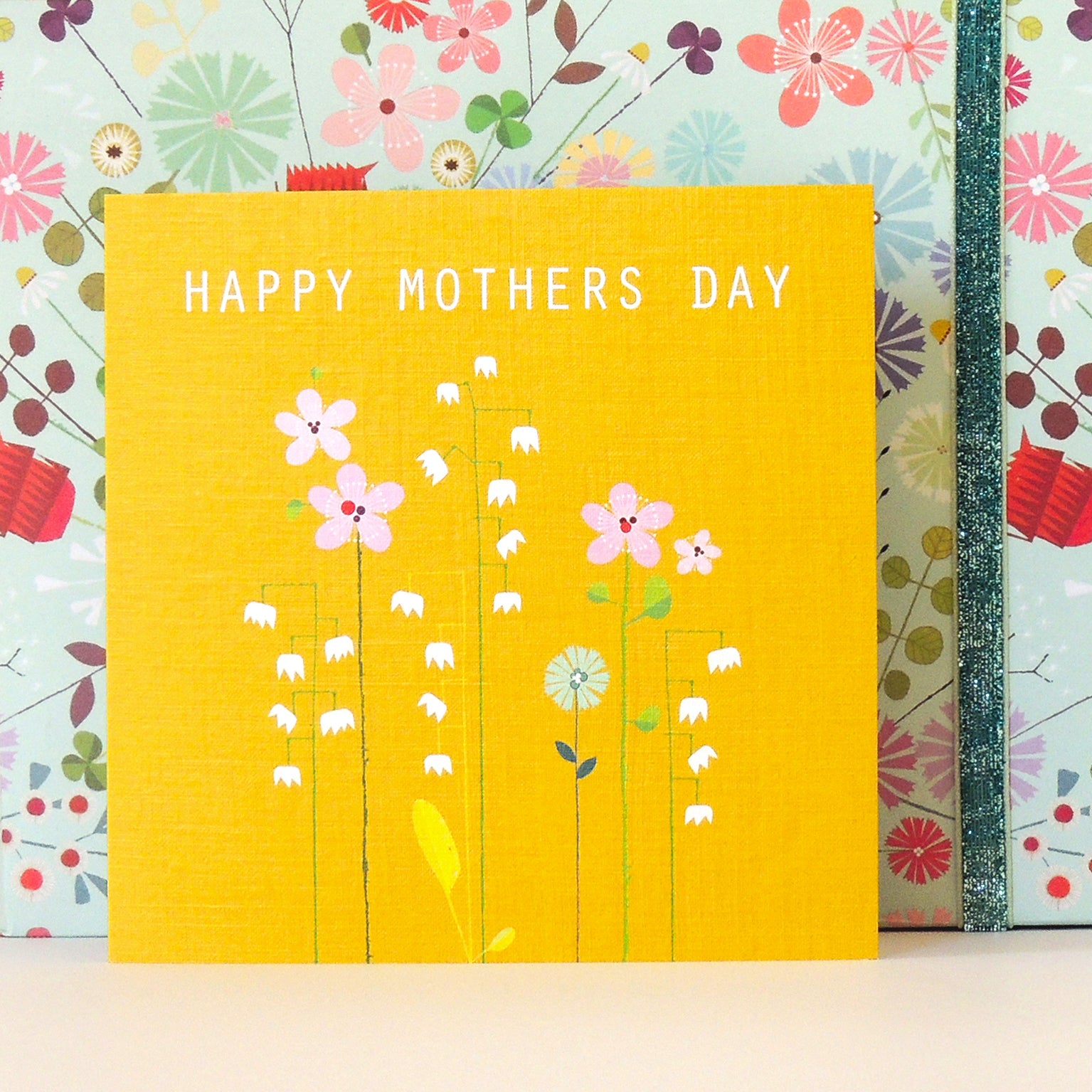 FL28 floral Mother's Day card