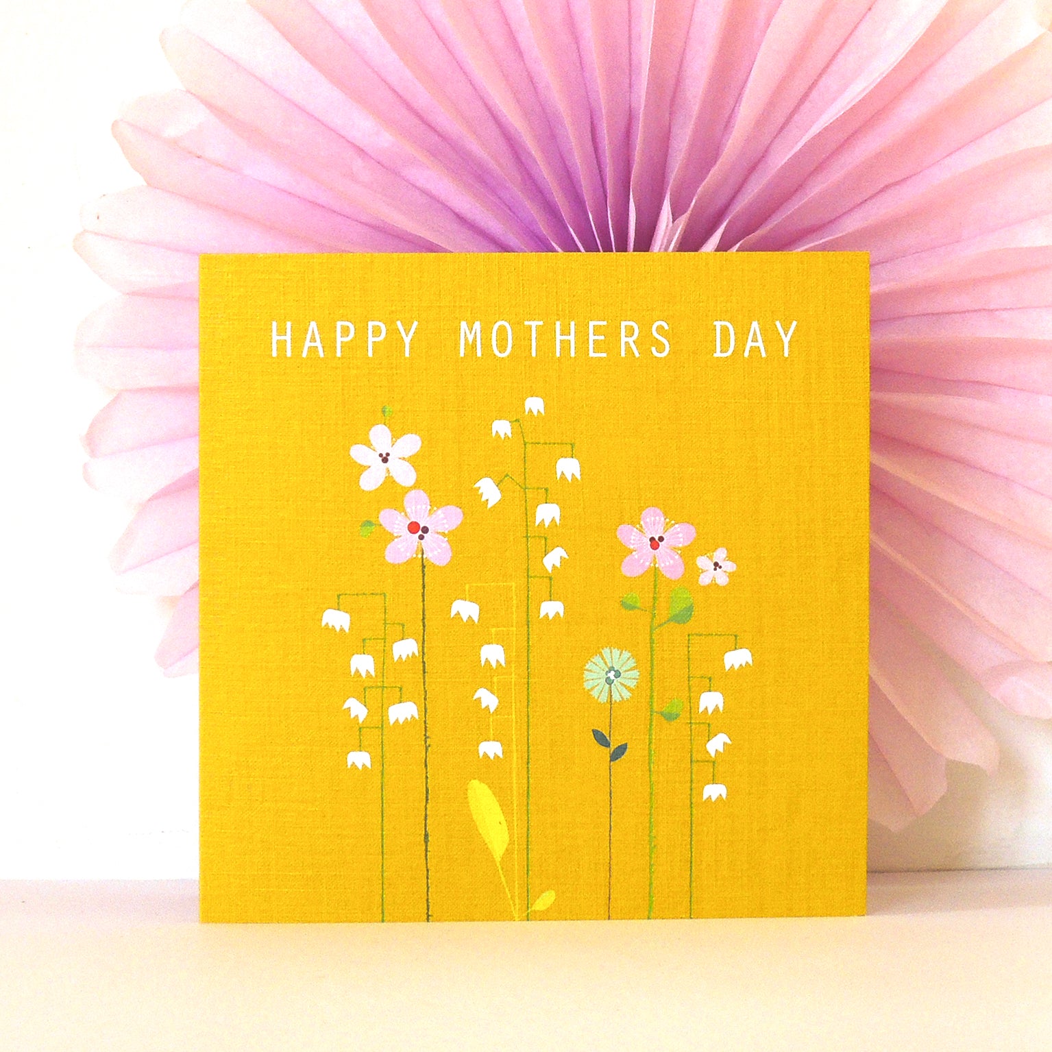 FL28 floral Mother's Day card