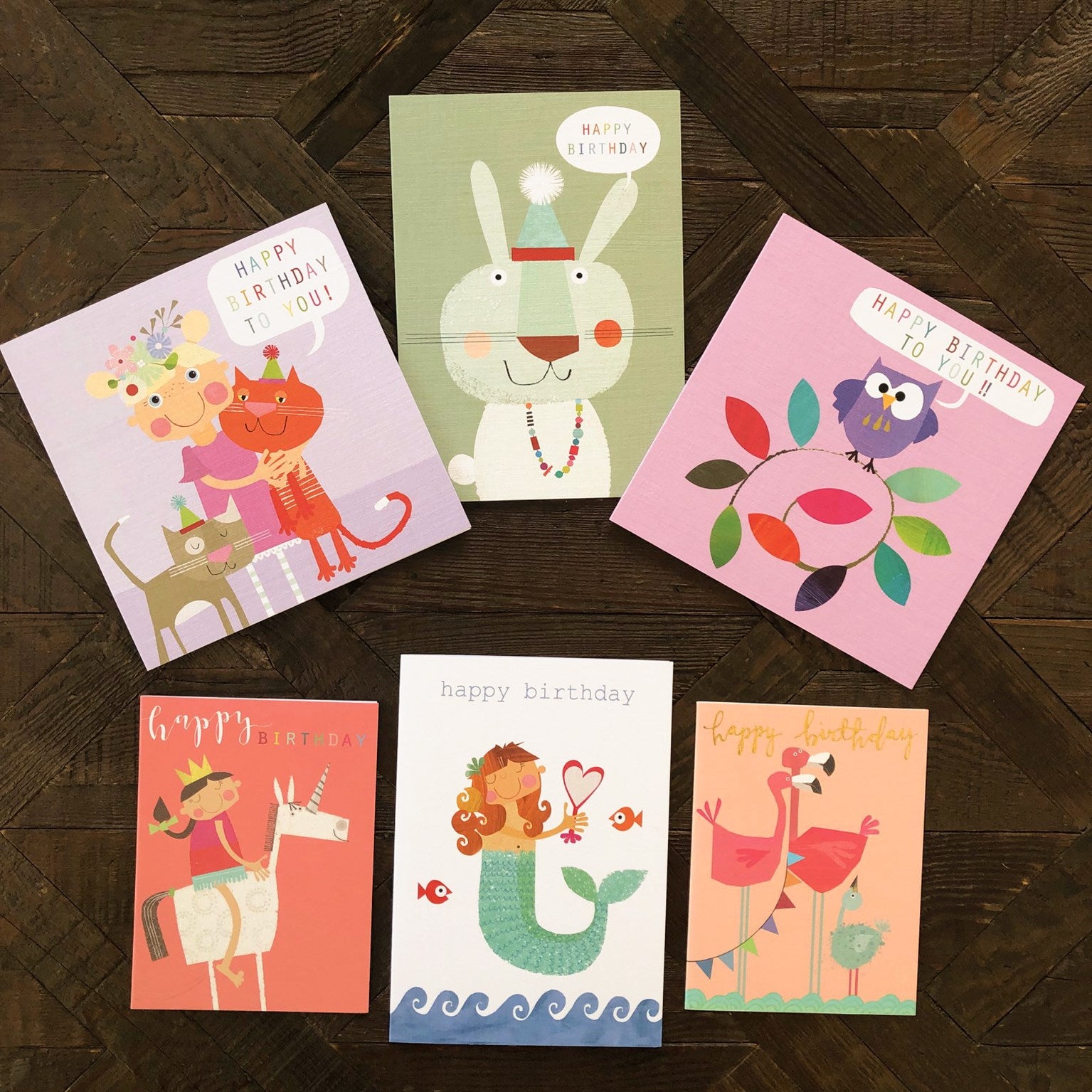 PK17 mixed girls cards pack