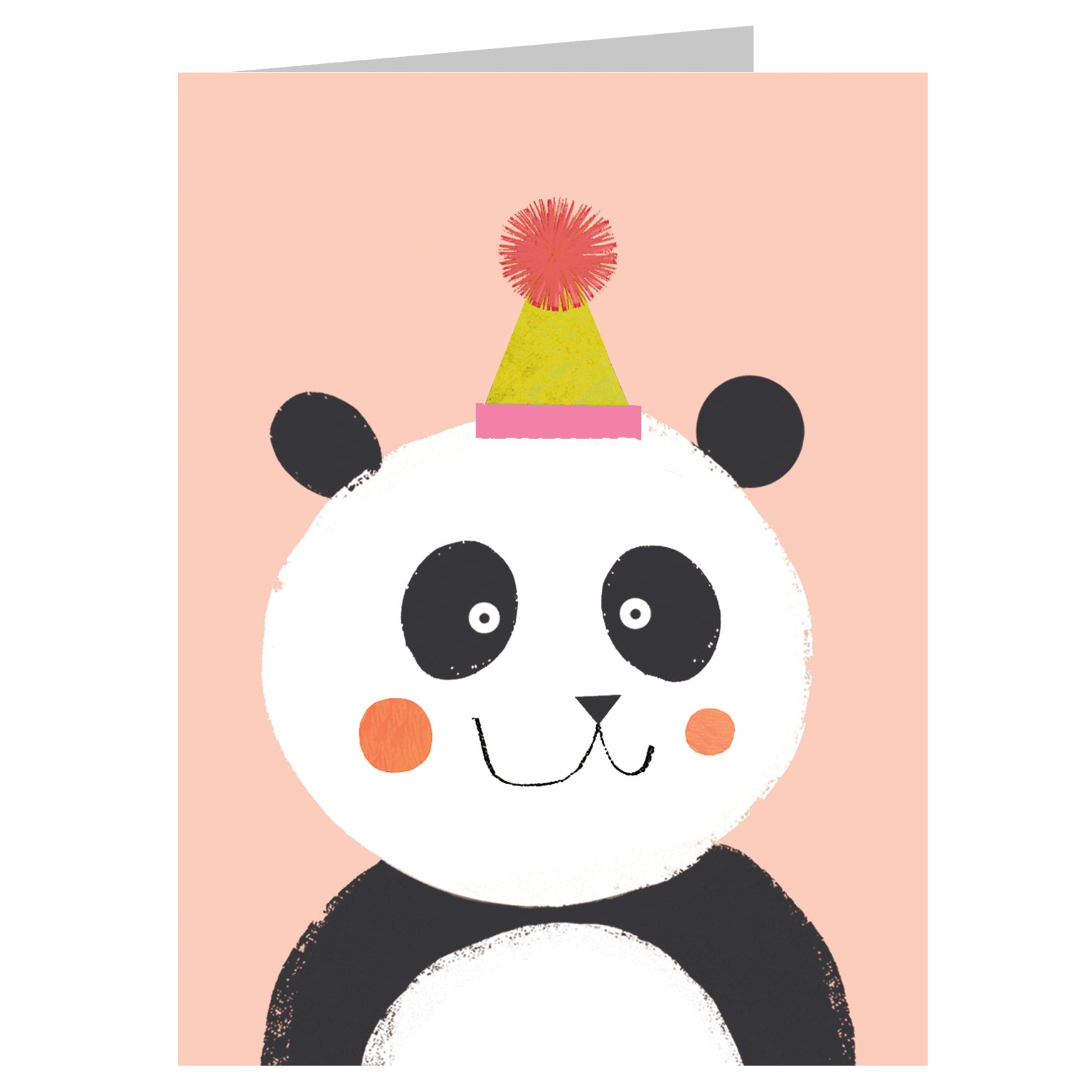 KAB01 mini panda greetings card