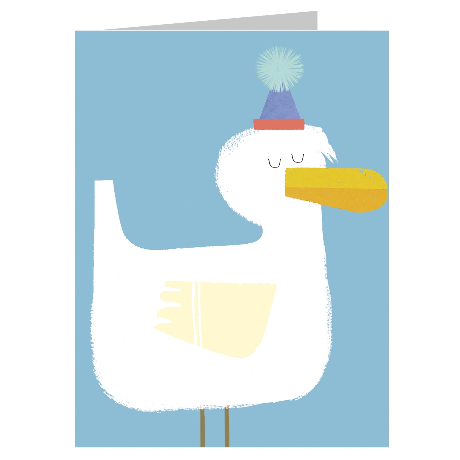 KAB03 mini duck greetings card