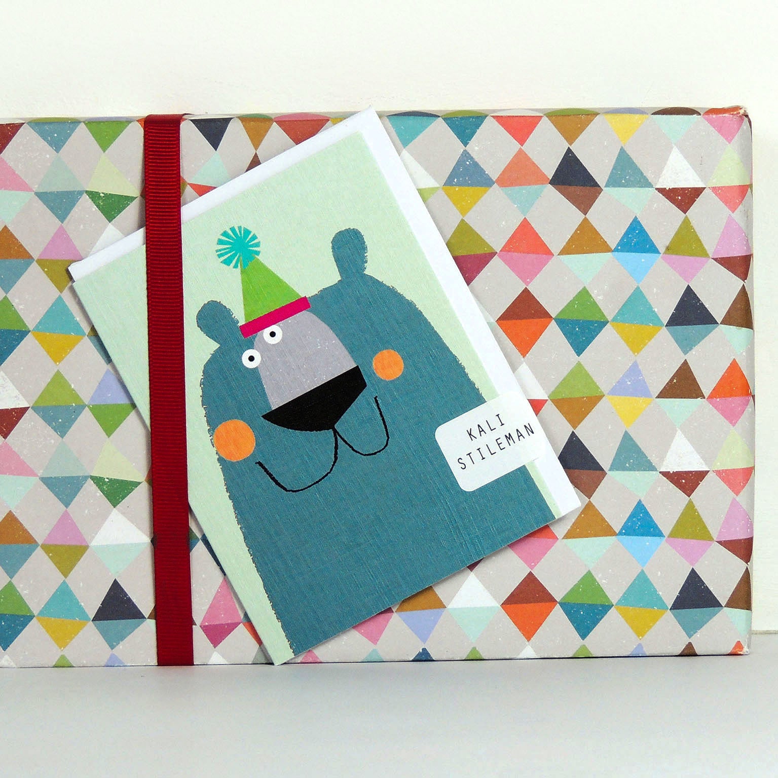 KAB10 mini blue bear card