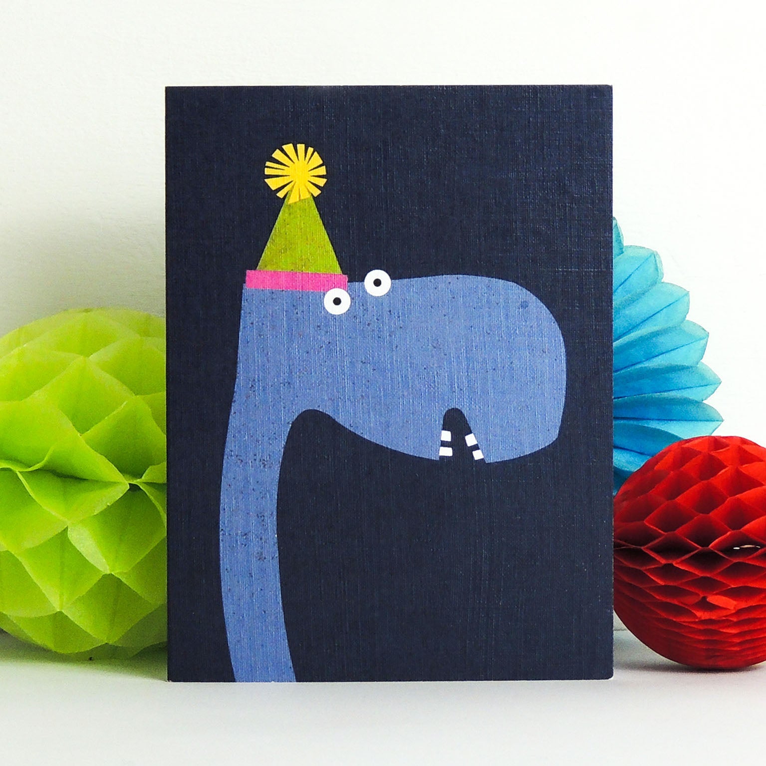 KAB12 mini diplodocus greetings card