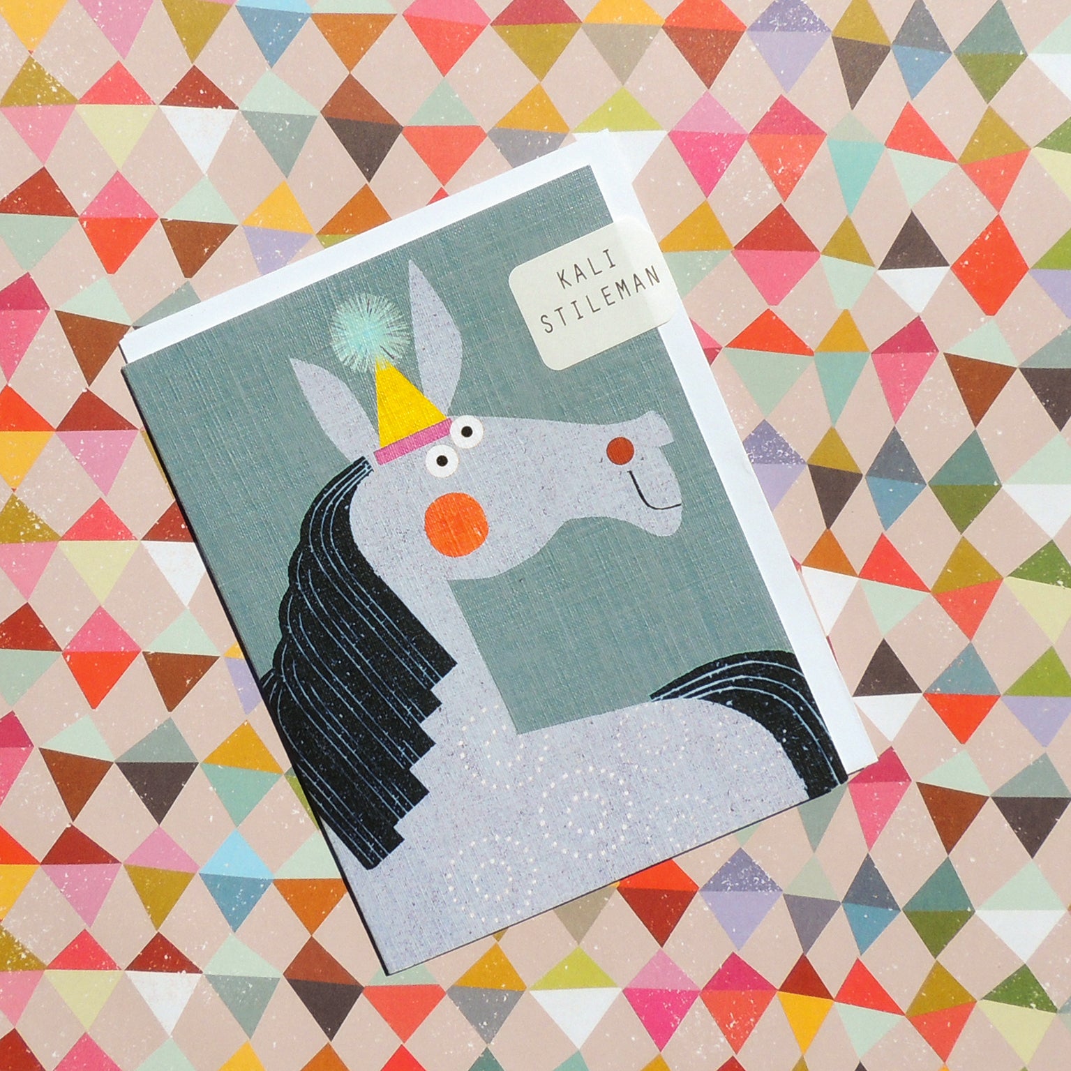 KAB15 mini horse greetings card