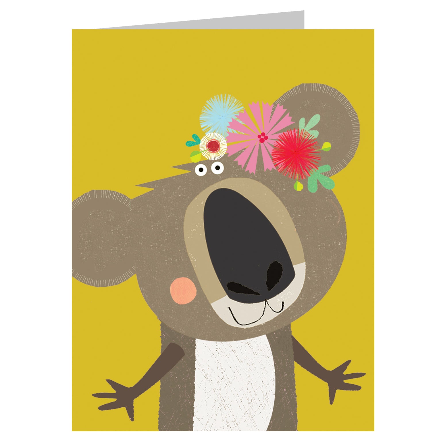 KAB19 mini koala greetings card