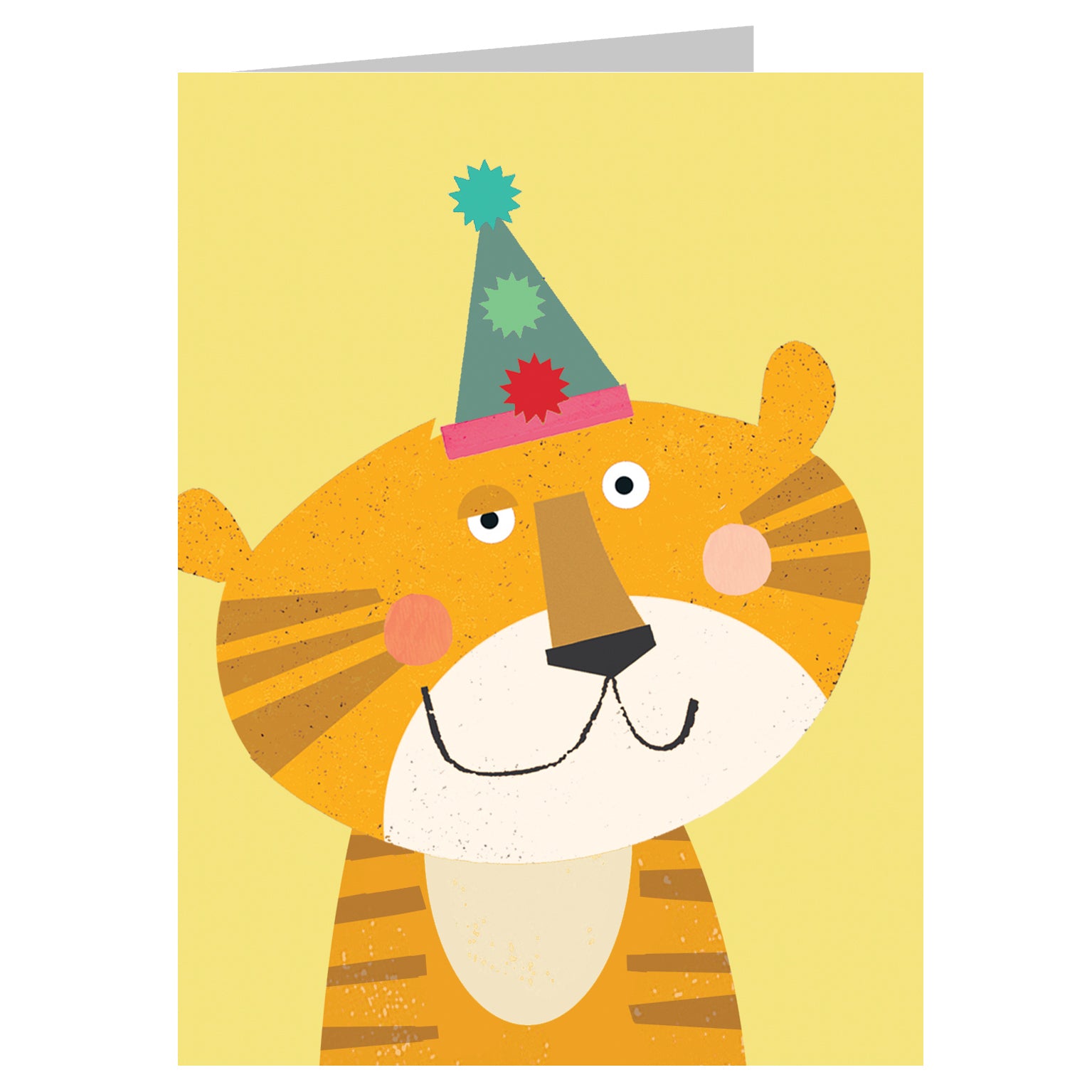KAB22 mini tiger greetings card