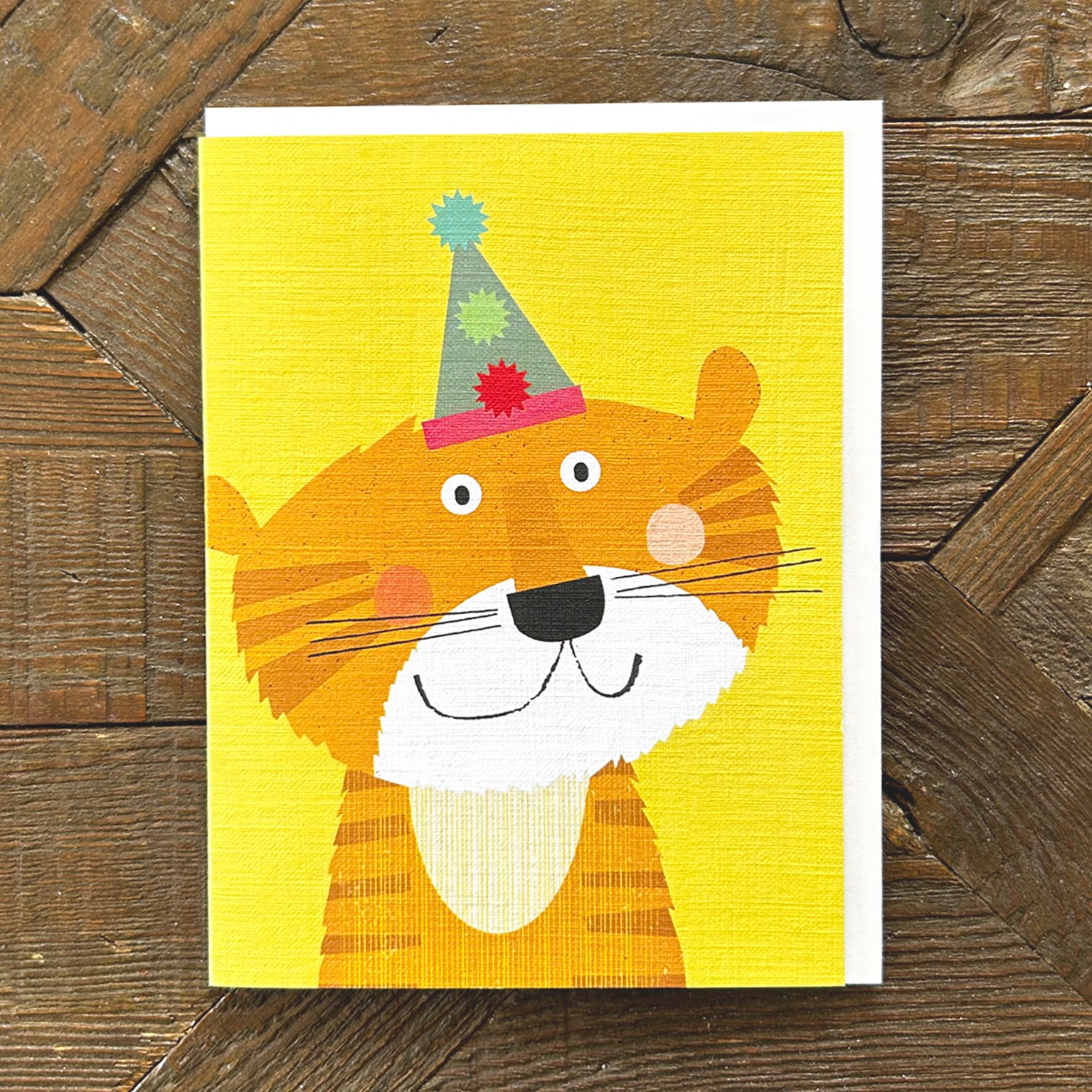KAB22 mini tiger greetings card