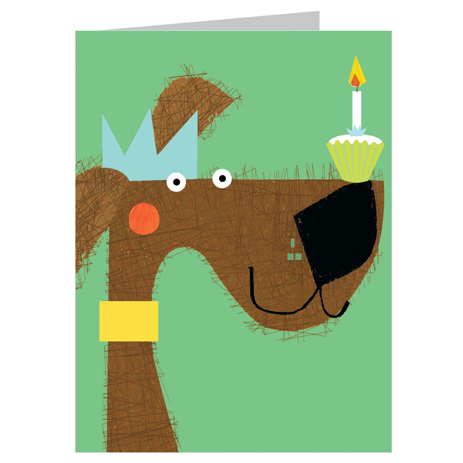 KAB25 mini dog greetings card