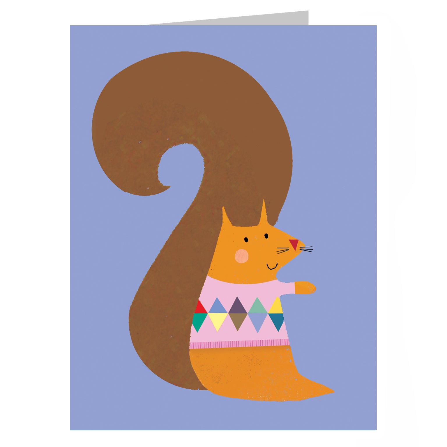 KAB46 mini squirrel greetings card