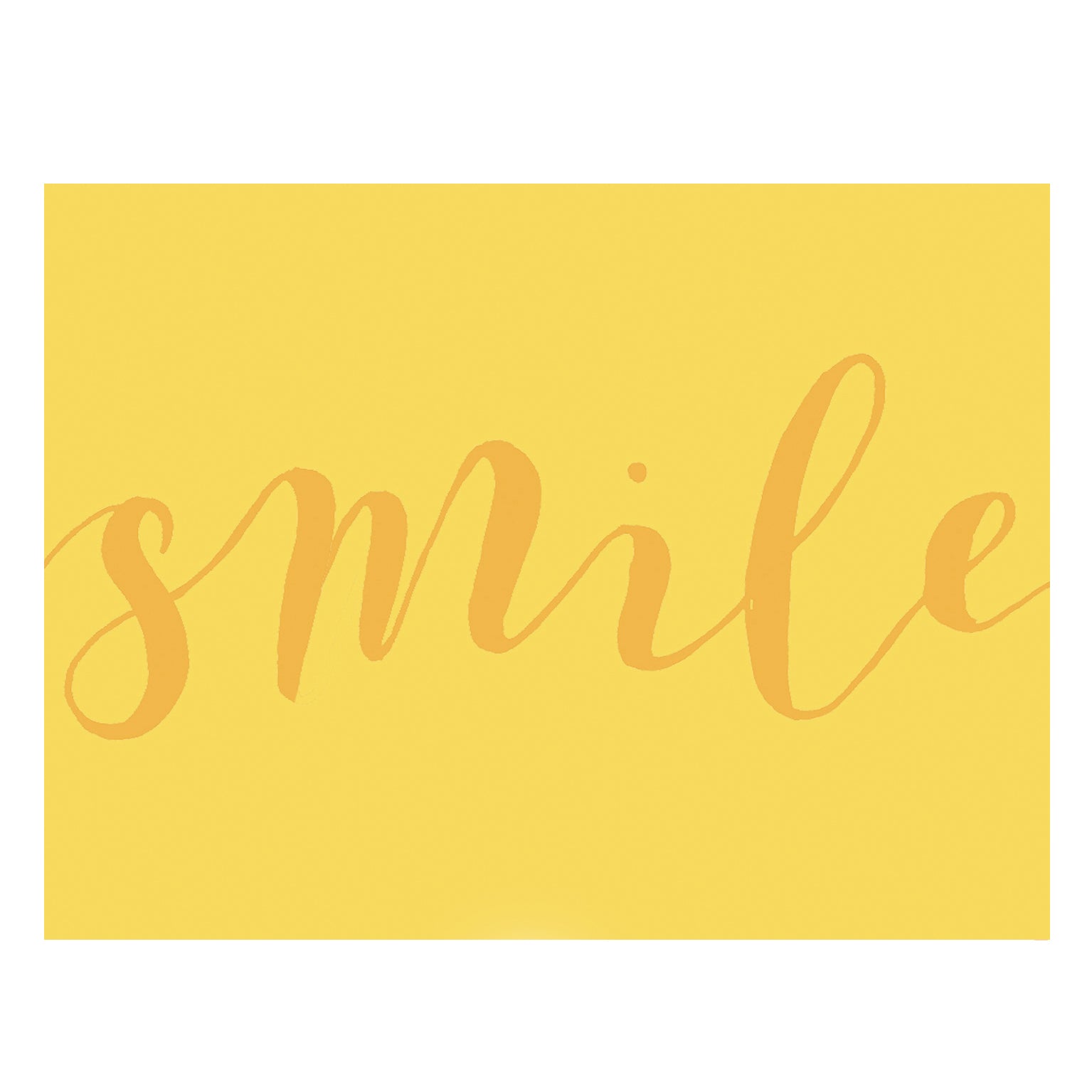 KBW17 mini smile greetings card