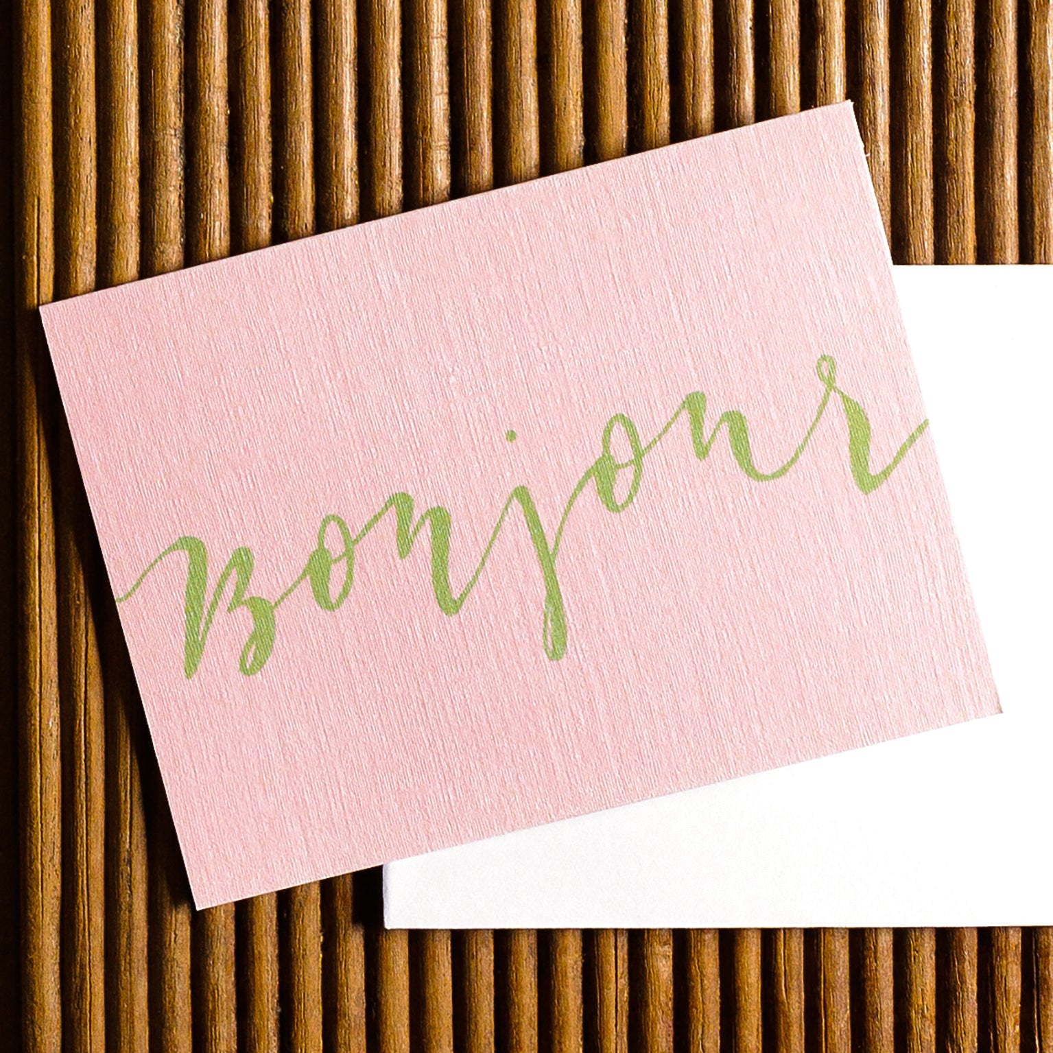 KBW25 mini bonjour greetings card
