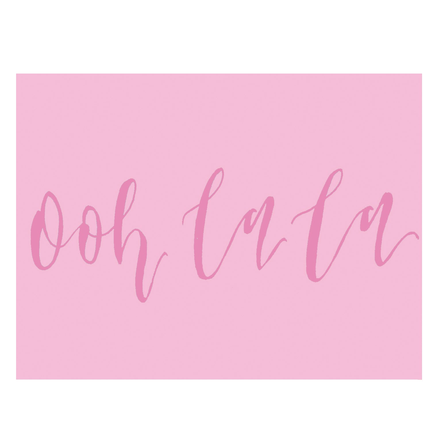 KBW26 mini ooh la la card
