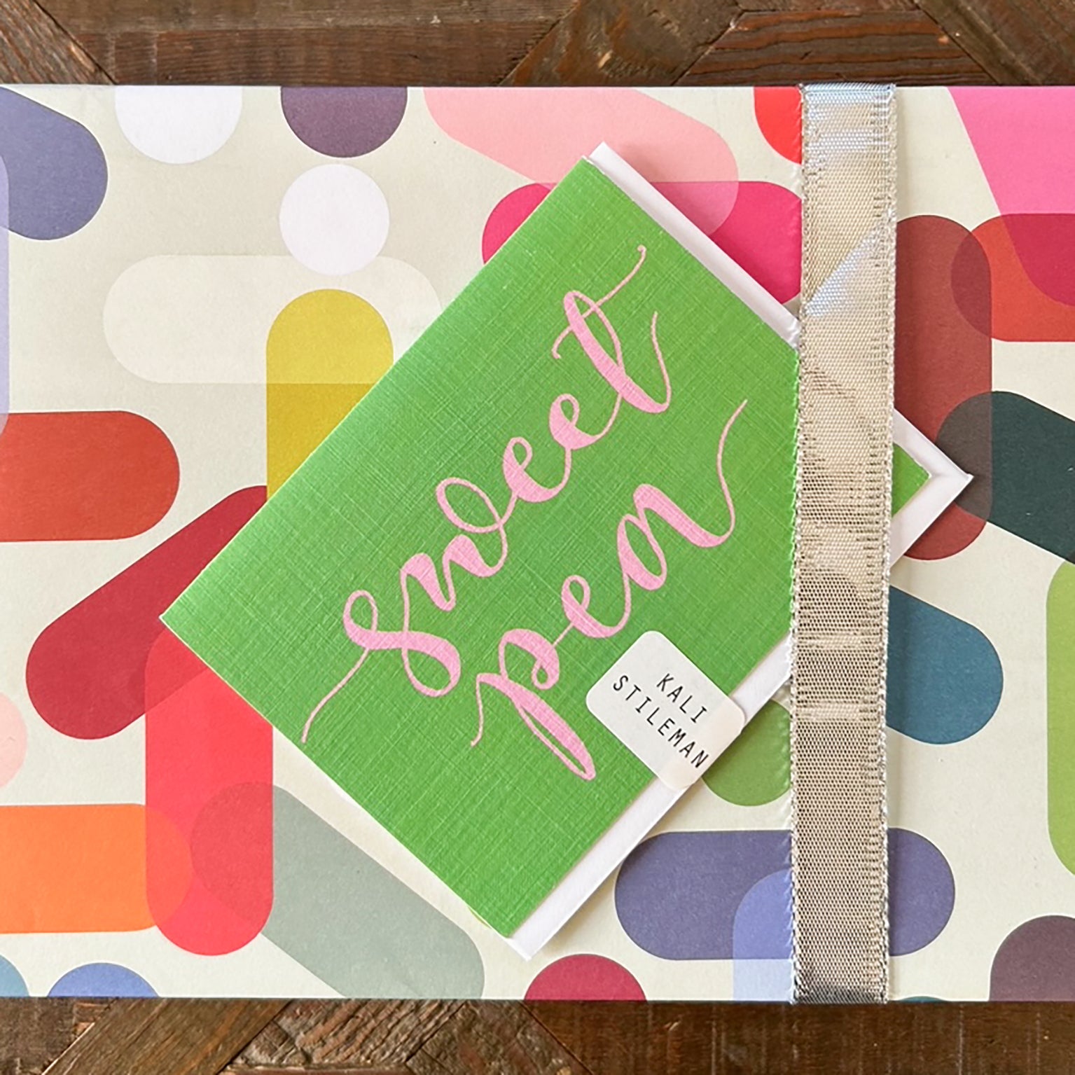 KBW34 mini sweet pea card