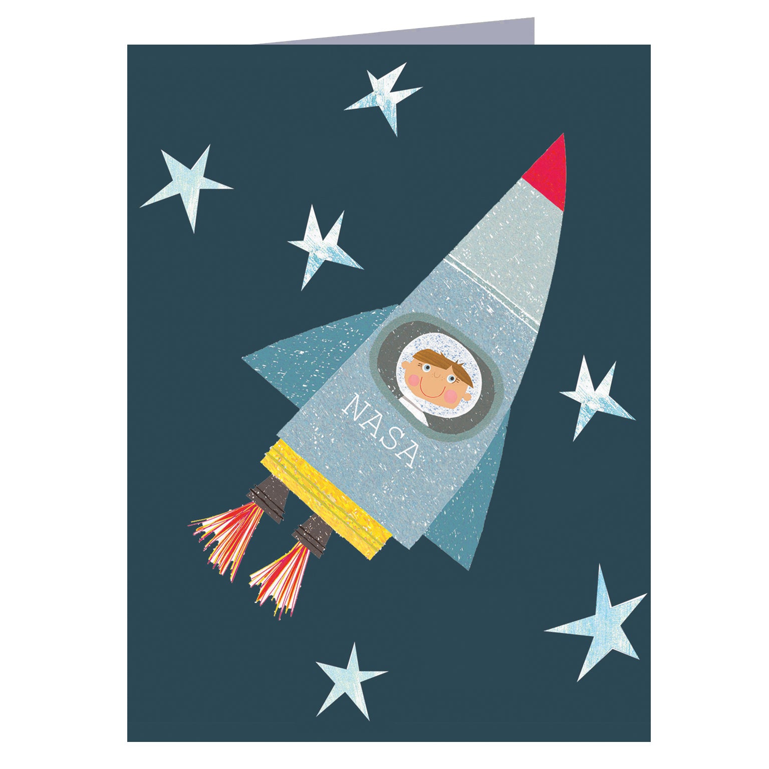 KTW36 mini spaceman greetings card