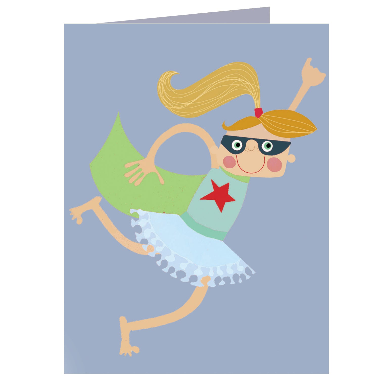 KTW54 mini super hero girlie card