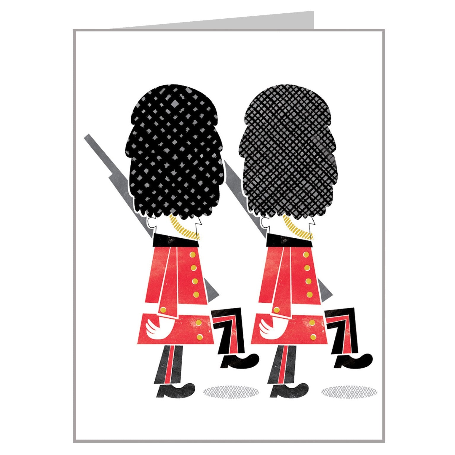 LN02 mini soldier greetings card