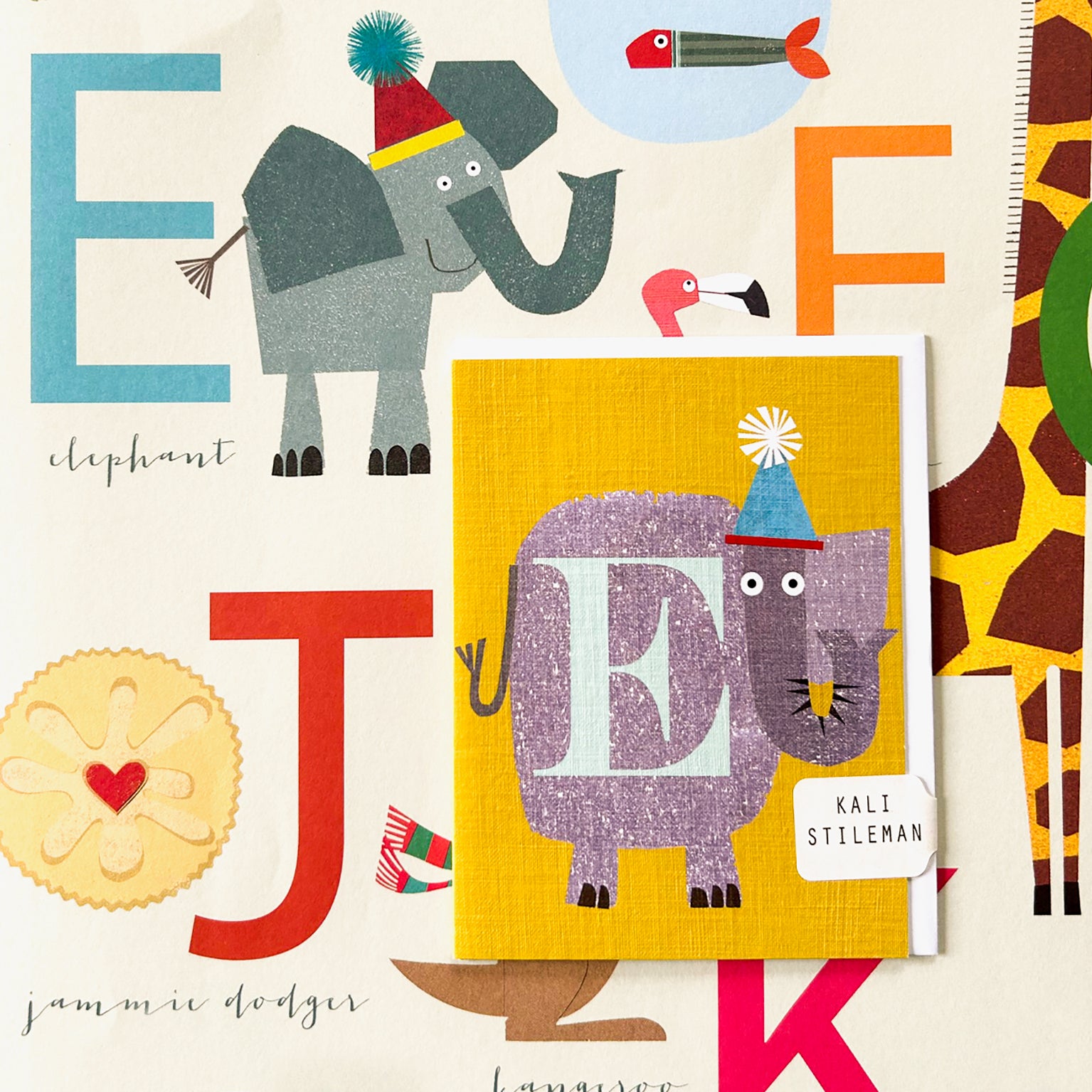 LTW05 mini E for elephant card