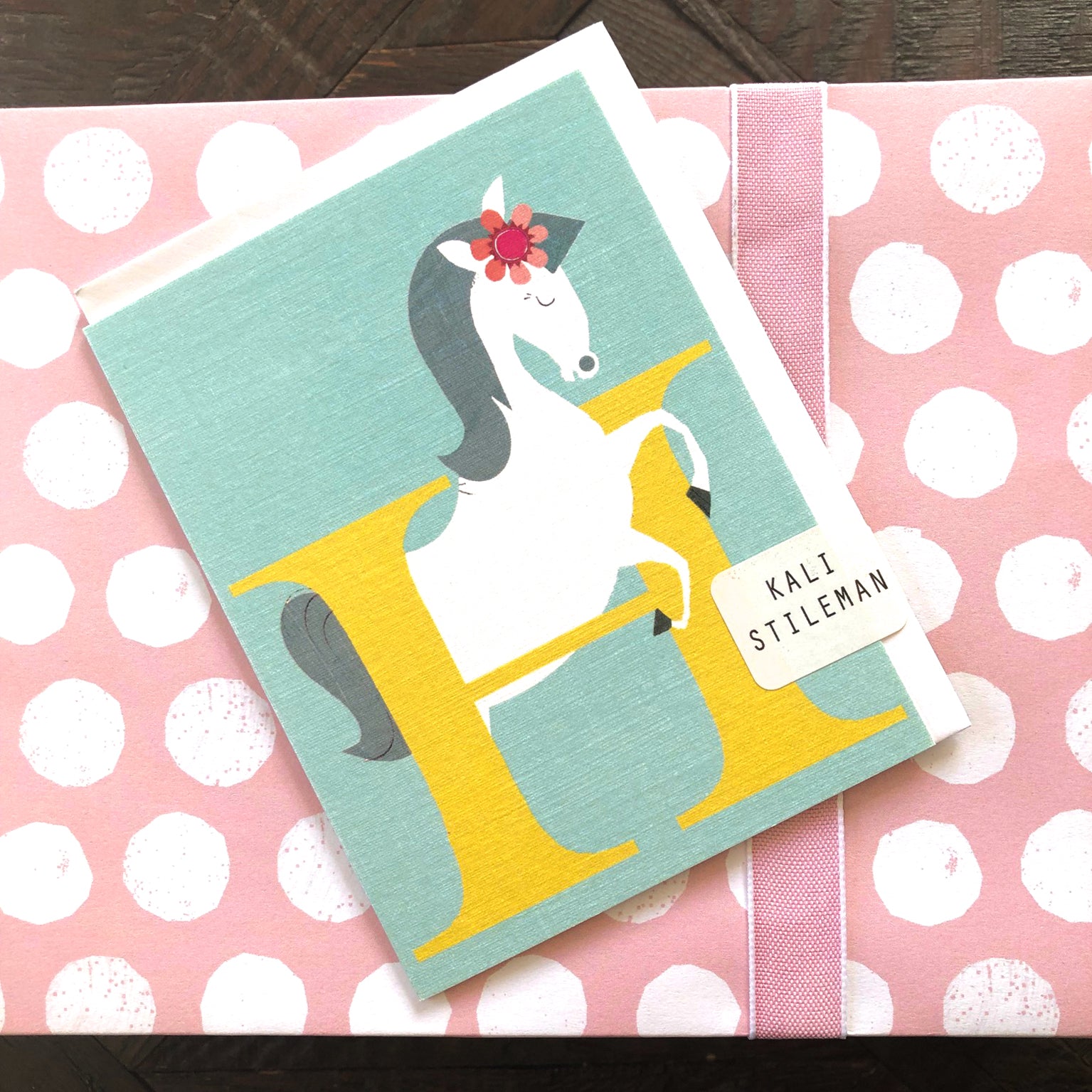 LTW08 mini H for horse card