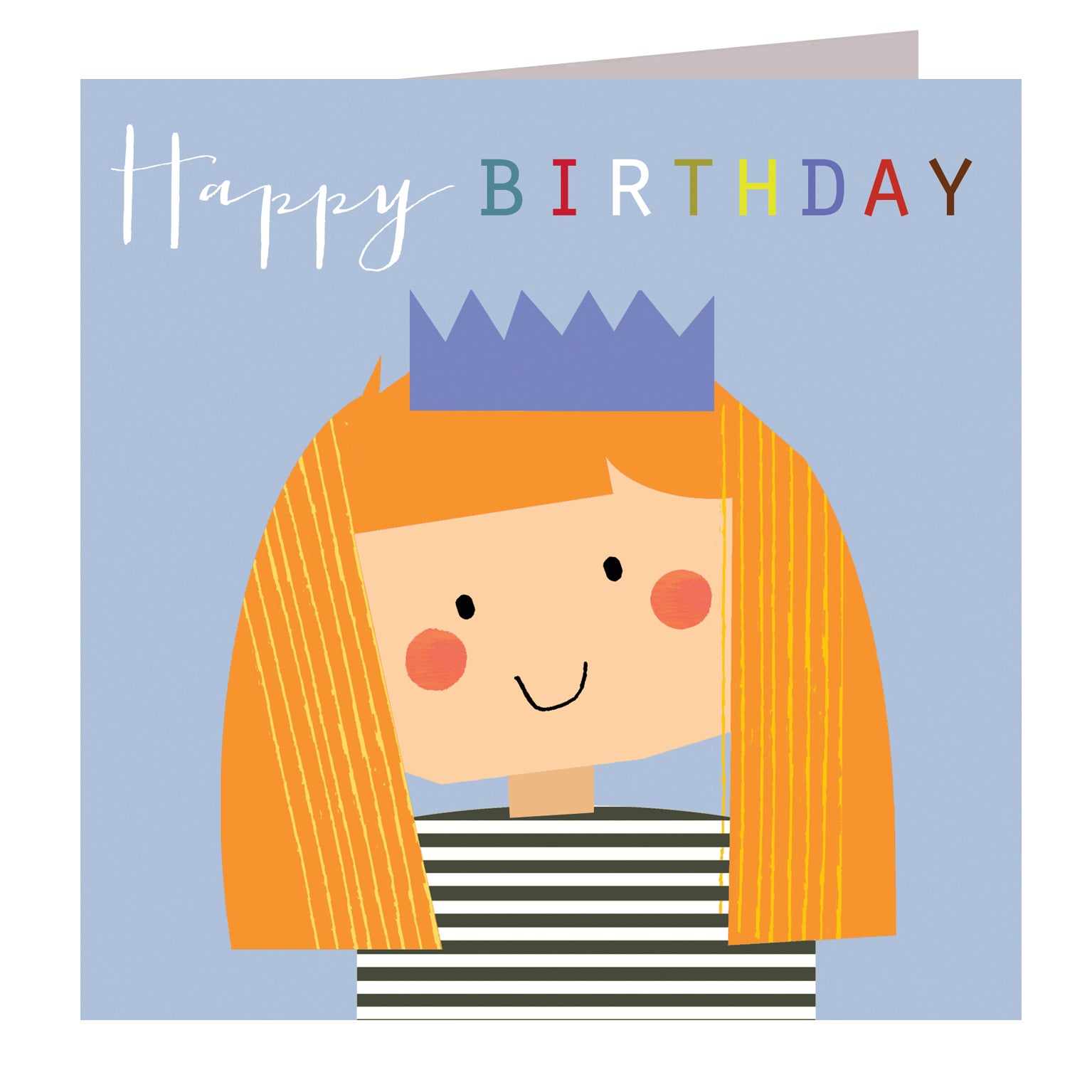 MC04 mauve birthday girl card