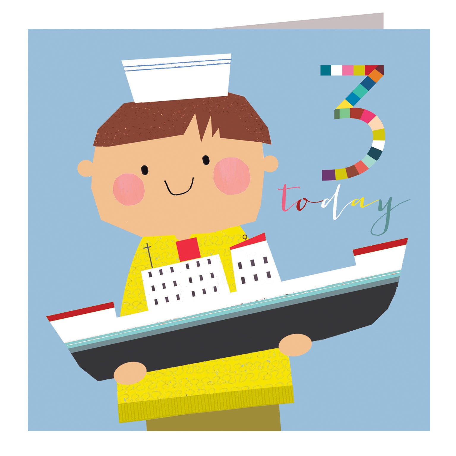 NK03 ship 3rd birthday card