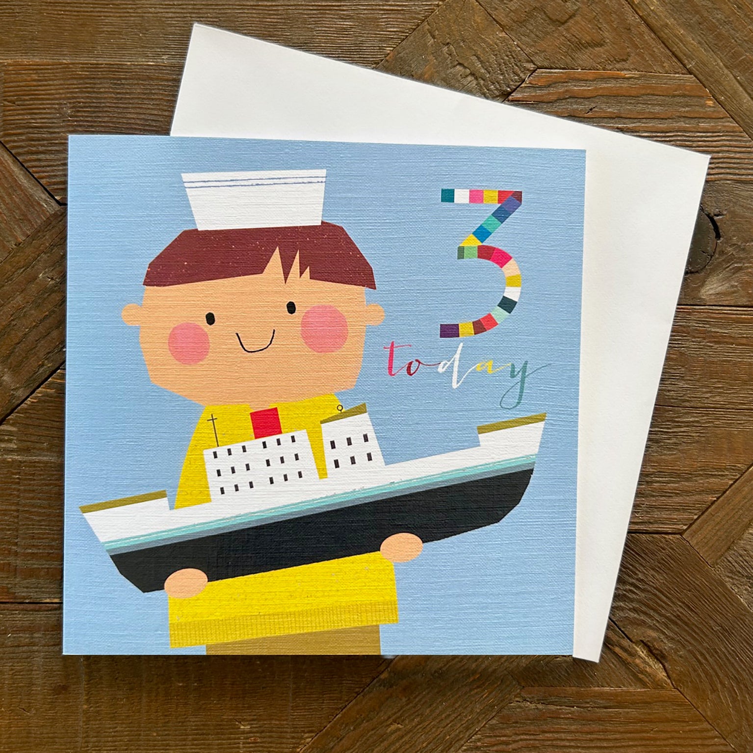 NK03 ship 3rd birthday card