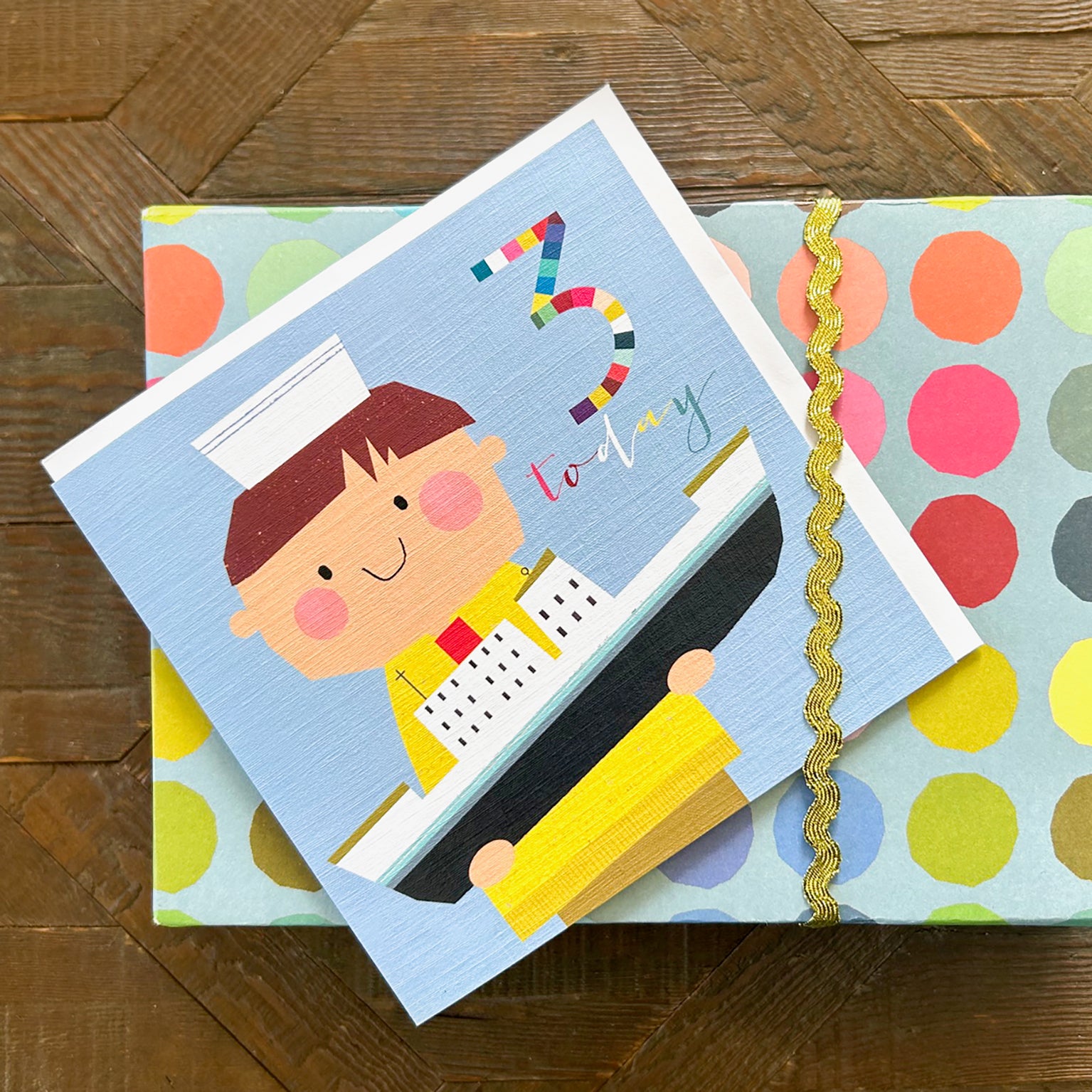 NK03 ship 3rd birthday card