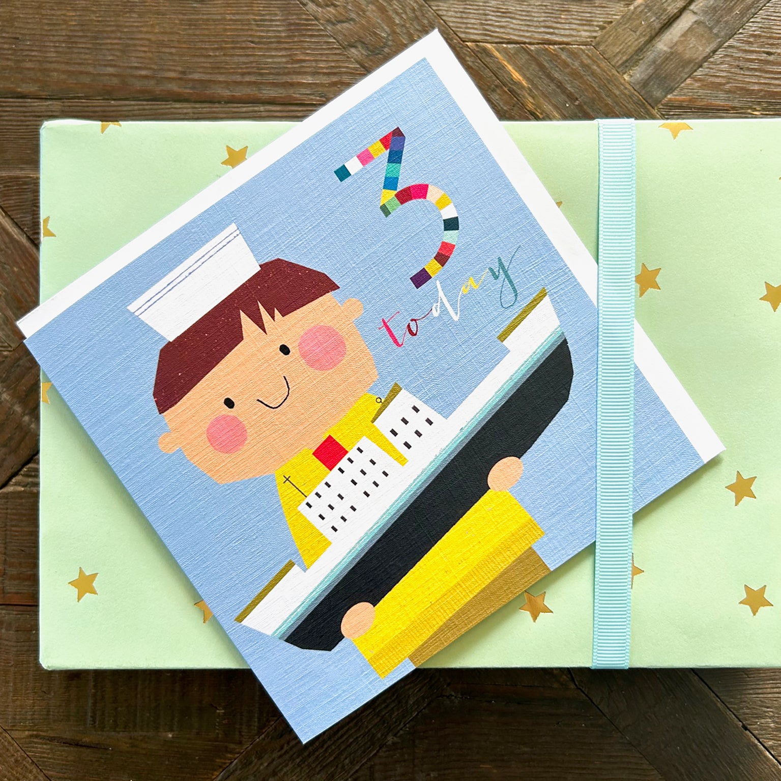NK03 ship 3rd birthday card