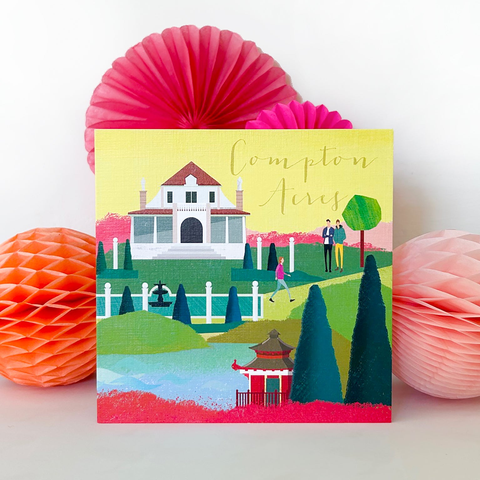 NT02 compton acres greetings card