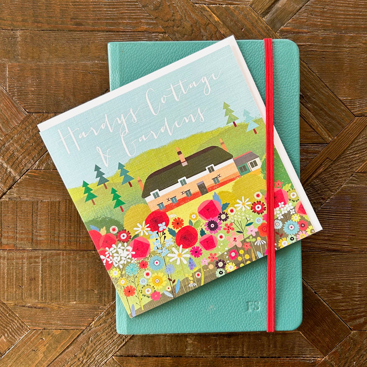 NT05 hardys cottage greetings card