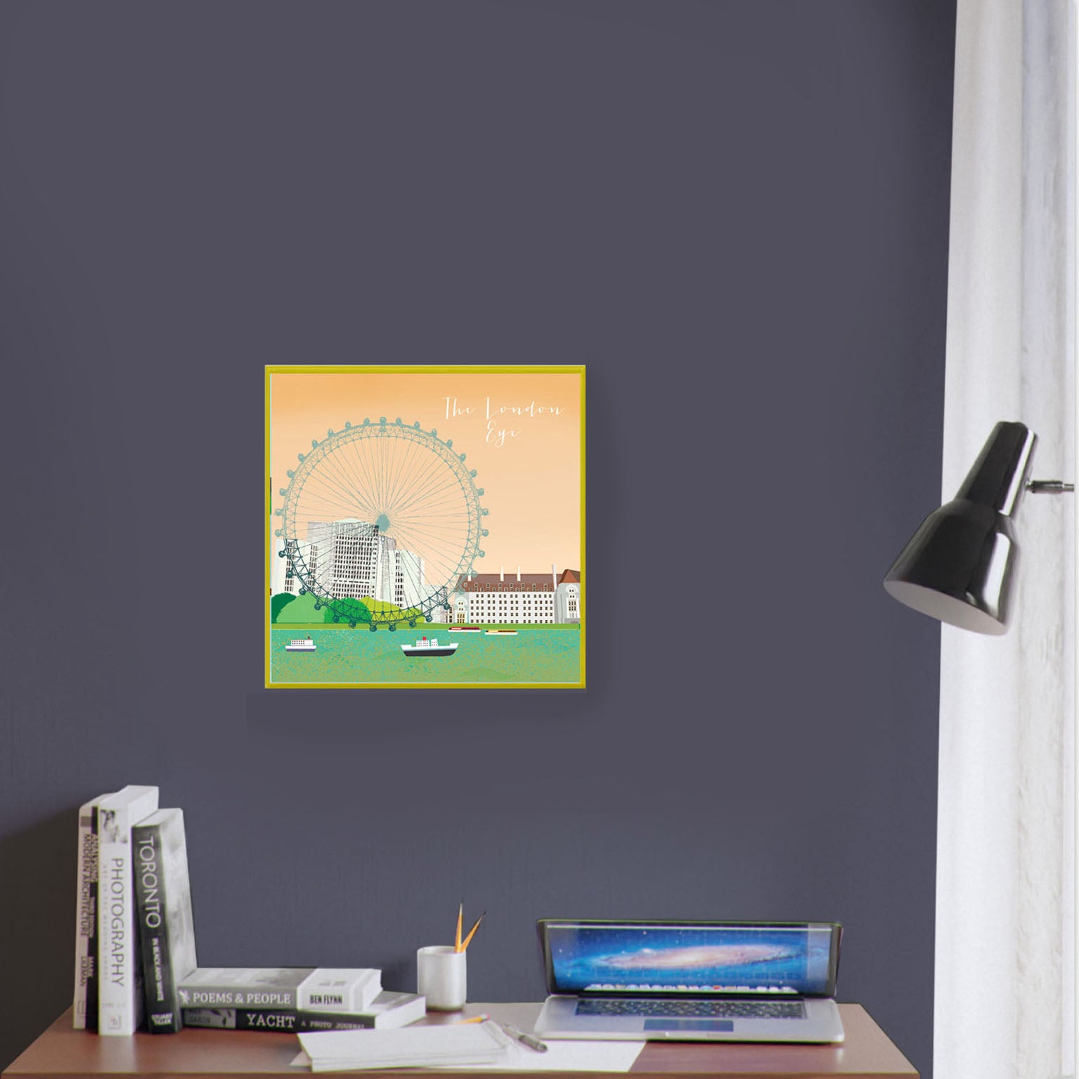 PNT12 London Eye Art Print