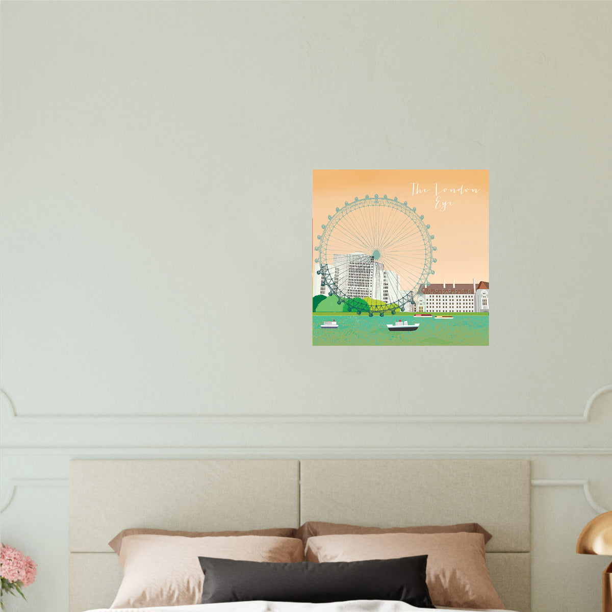 PNT12 London Eye Art Print