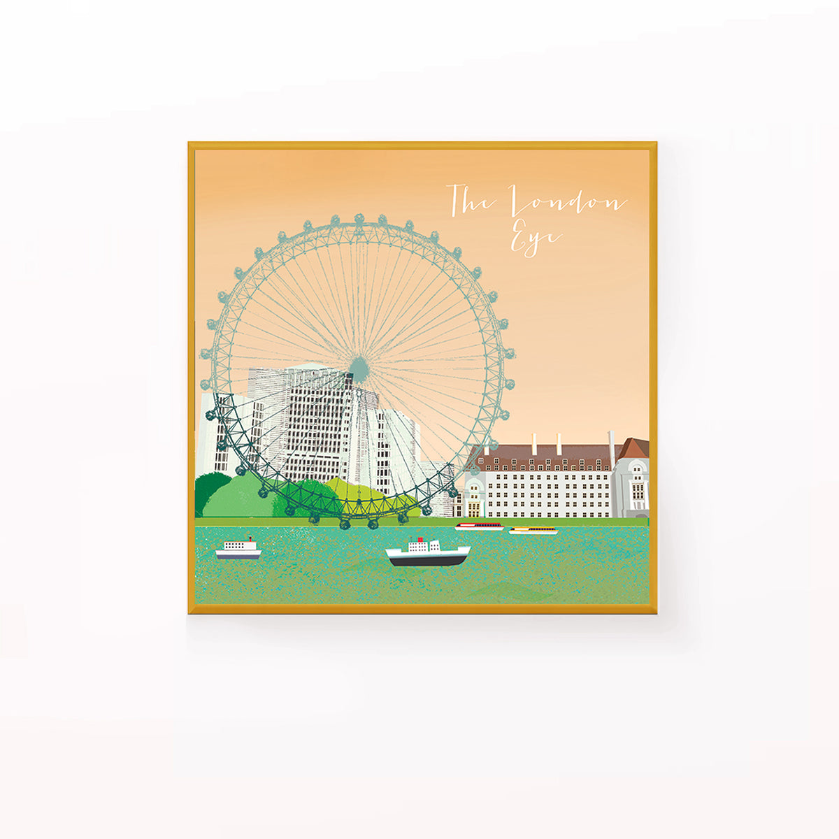 PNT12 London Eye Art Print
