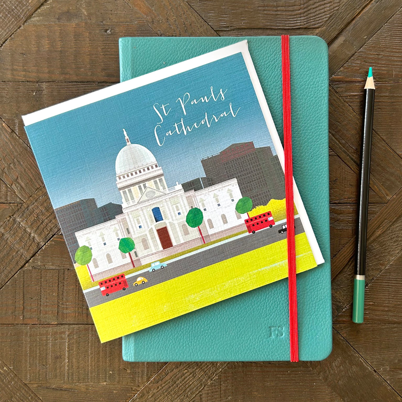 NT13 St Paul's Cathedral greetings card