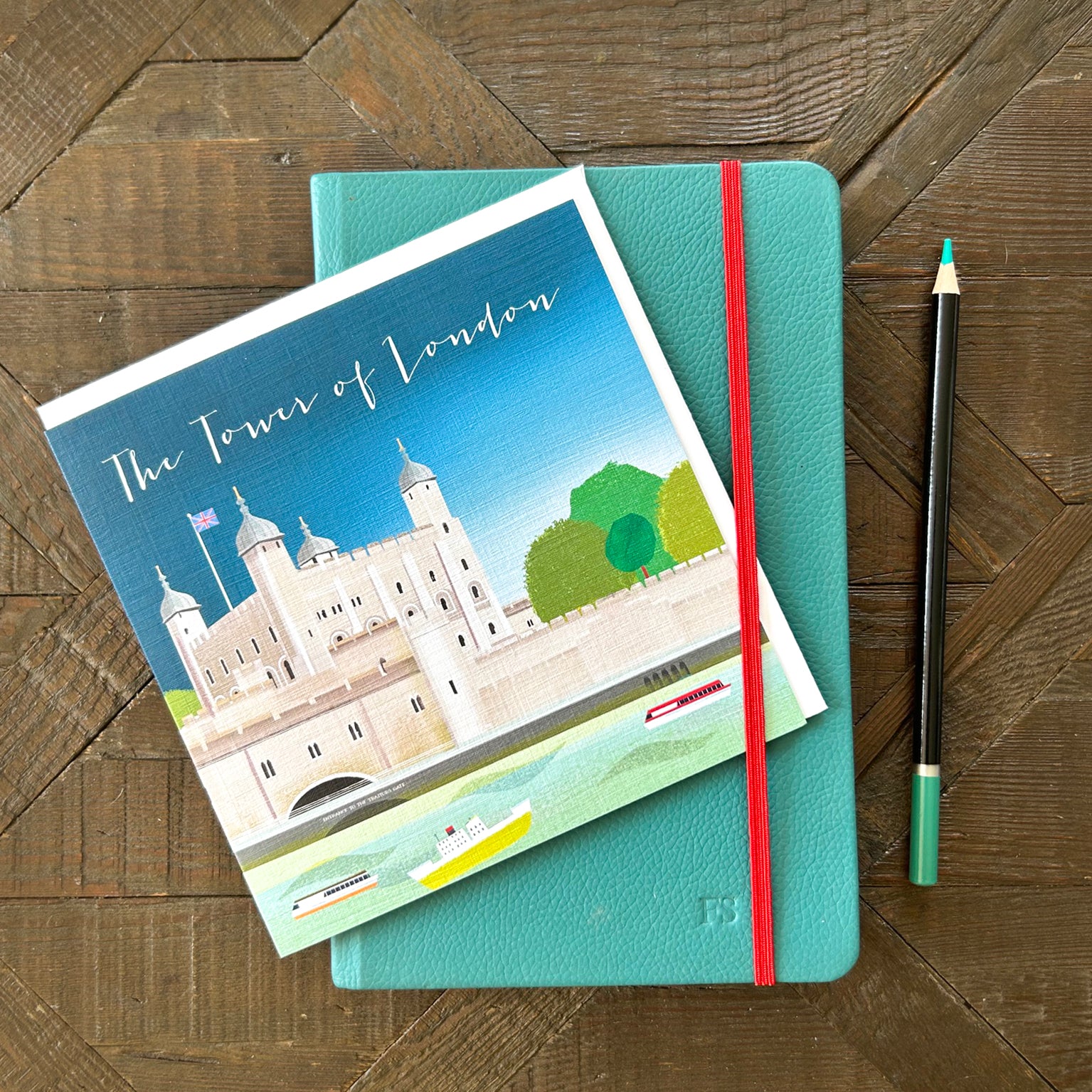 NT15 The Tower of London greetings card